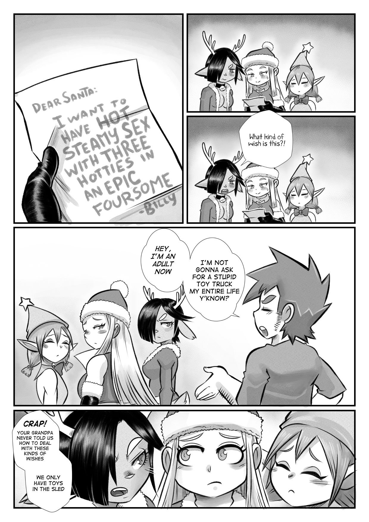 The Christmas Three [Mr.E] - Chapter 1 — Page 11
