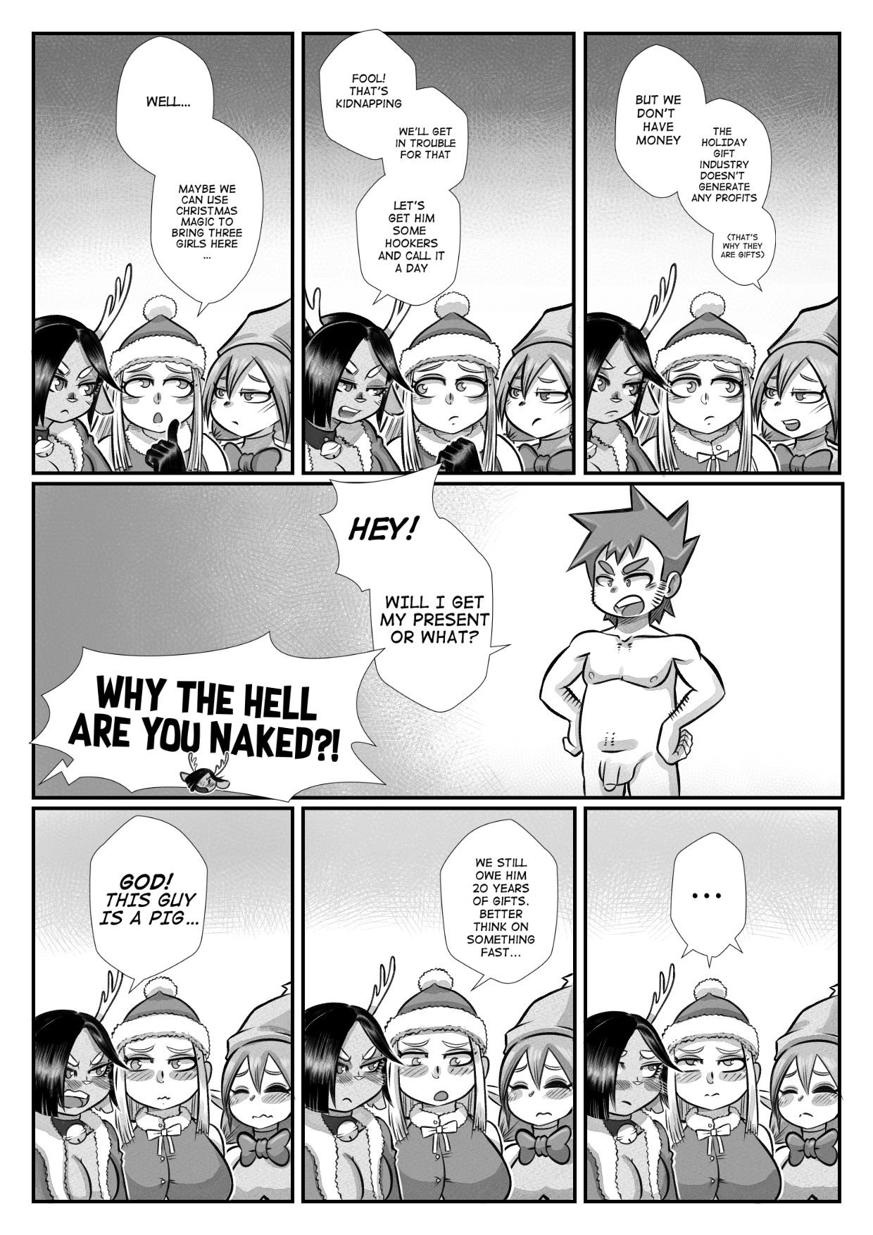 The Christmas Three [Mr.E] - Chapter 1 — Page 12