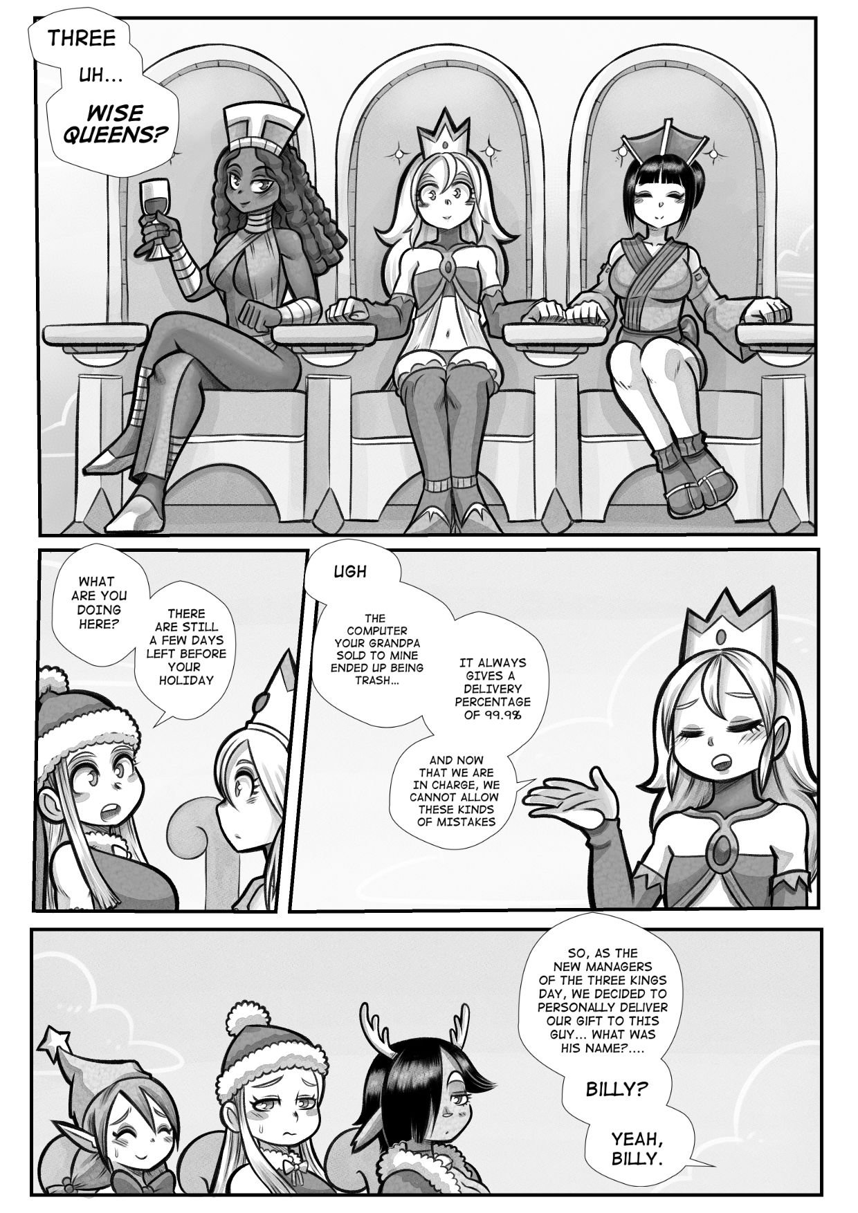The Christmas Three [Mr.E] - Chapter 1 — Page 27