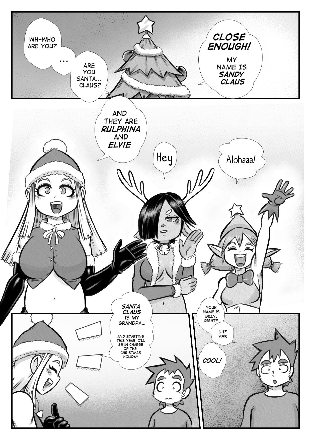 The Christmas Three [Mr.E] - Chapter 1 — Page 8