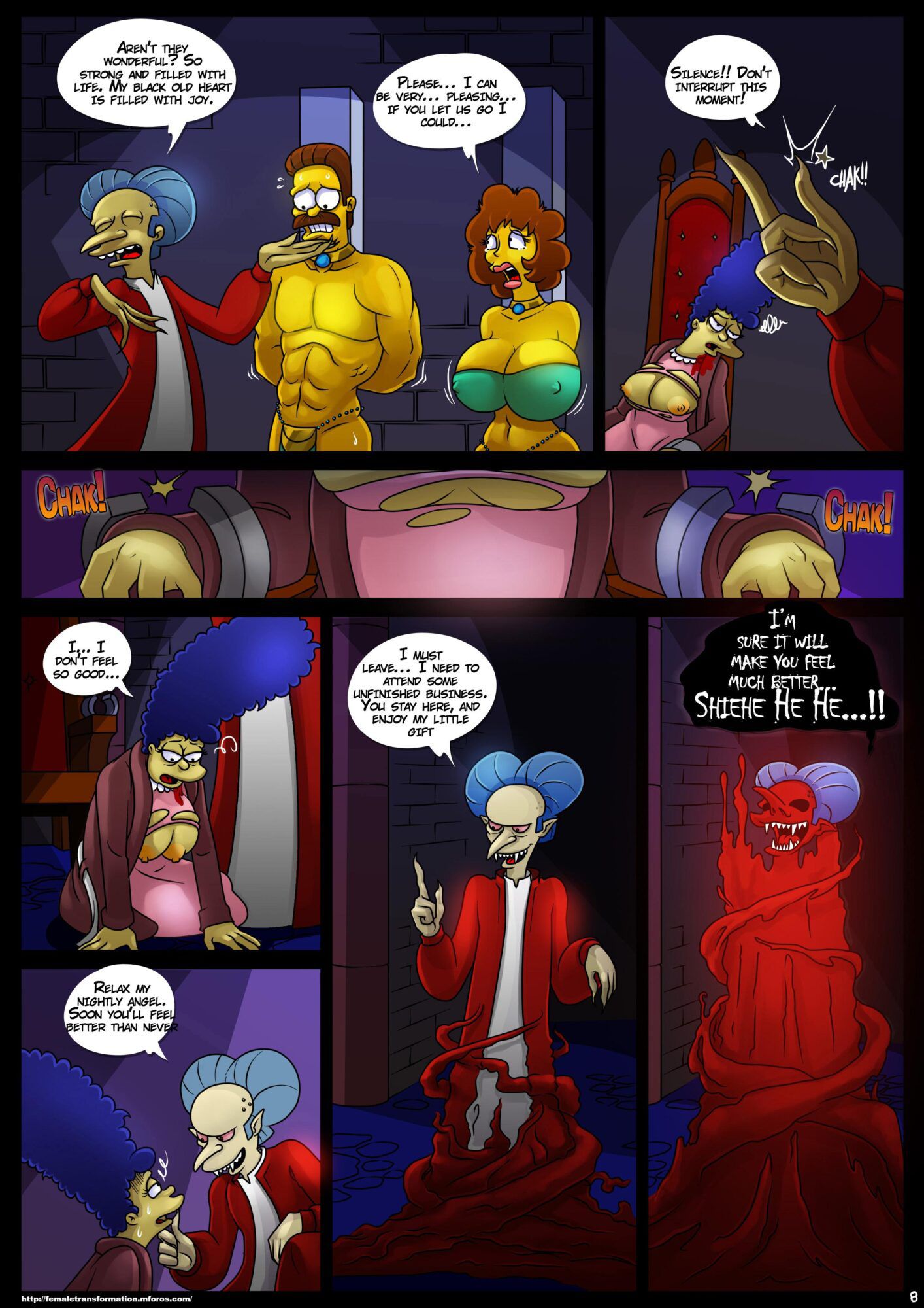 Treehouse Of Horror (The Simpsons) [KogeiKun] - Chapter 4 — Page 10