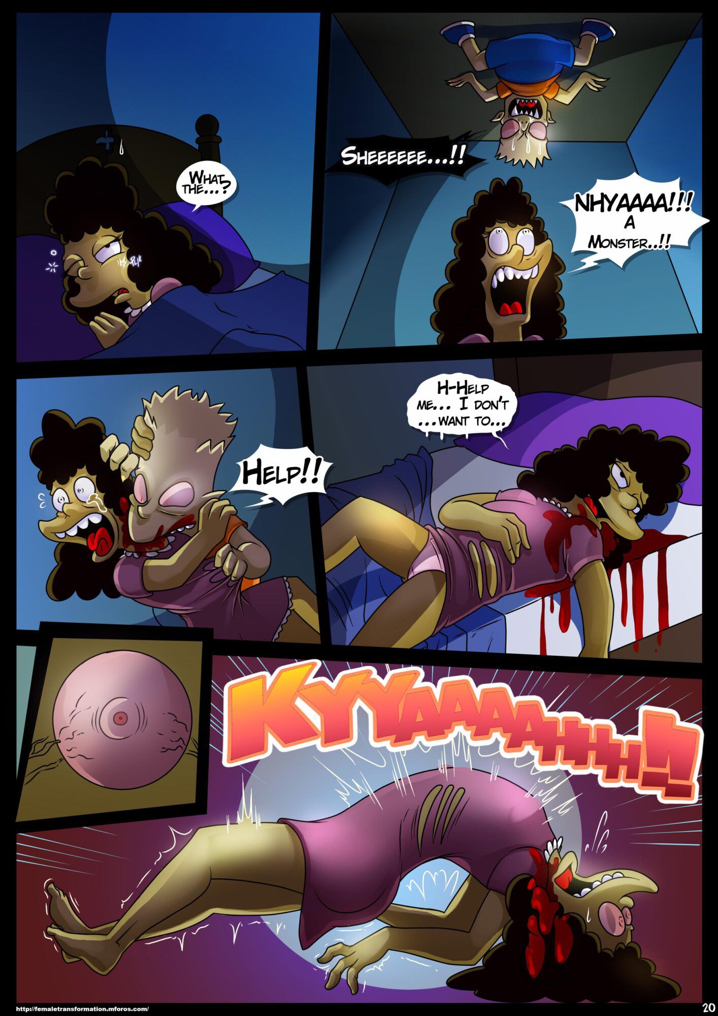 Treehouse Of Horror (The Simpsons) [KogeiKun] - Chapter 4 — Page 22