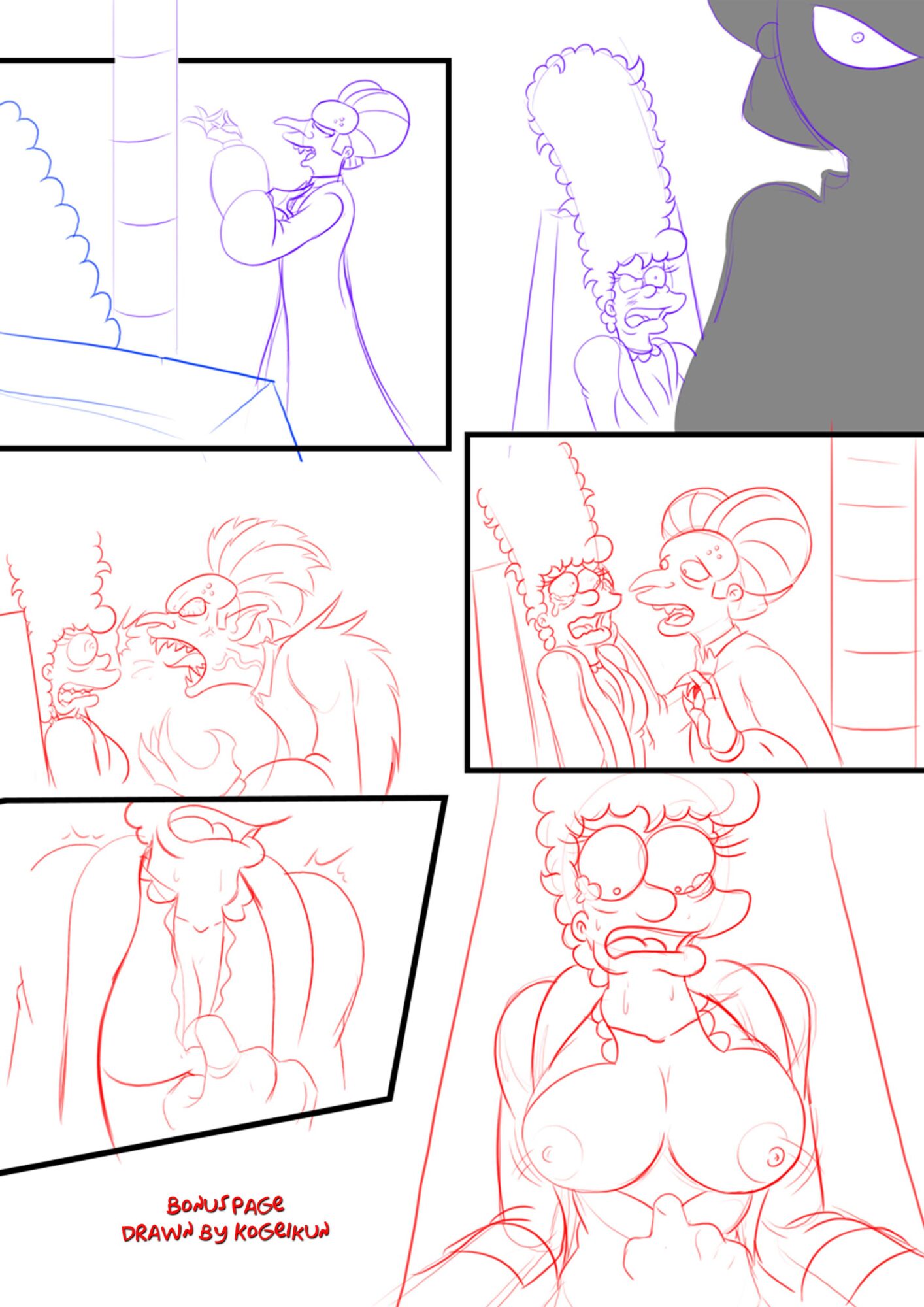 Treehouse Of Horror (The Simpsons) [KogeiKun] - Chapter 4 — Page 38
