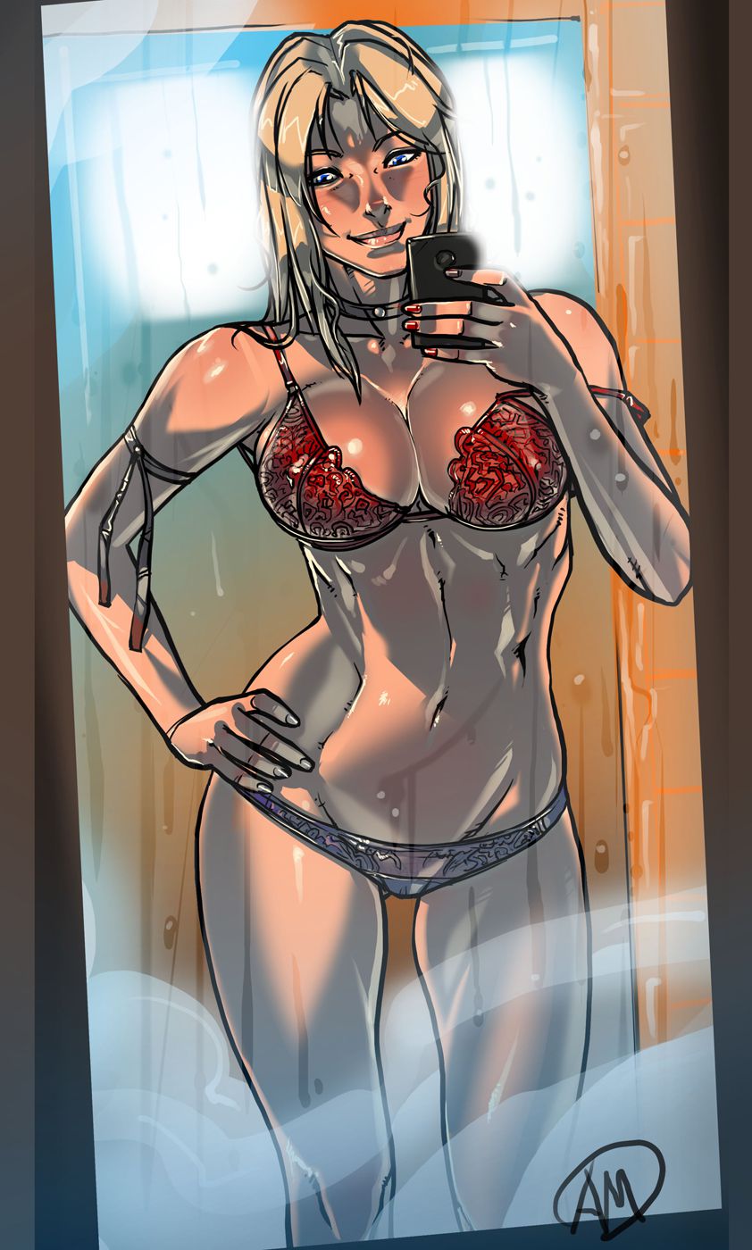 Mila in the Shower (Dead or Alive) [Ganassa] - Chapter 1 — Page 10