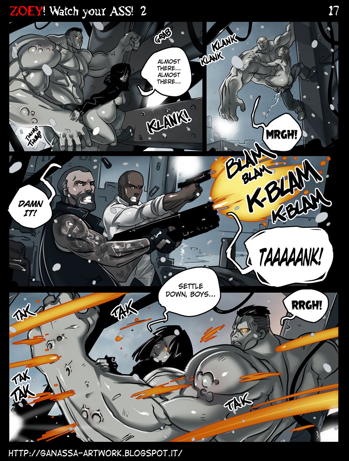 Zoey! Watch Your Ass! (Left 4 Dead) [Ganassa] - Chapter 1 — Page 23