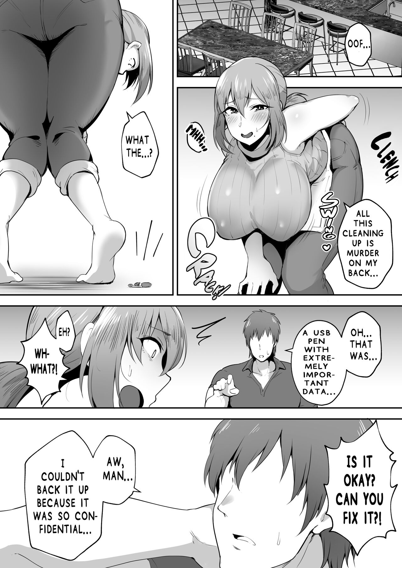 Yoko, Cheating Vigorous Busty Wife [Gagarin Kichi] - Chapter 1 — Page 8