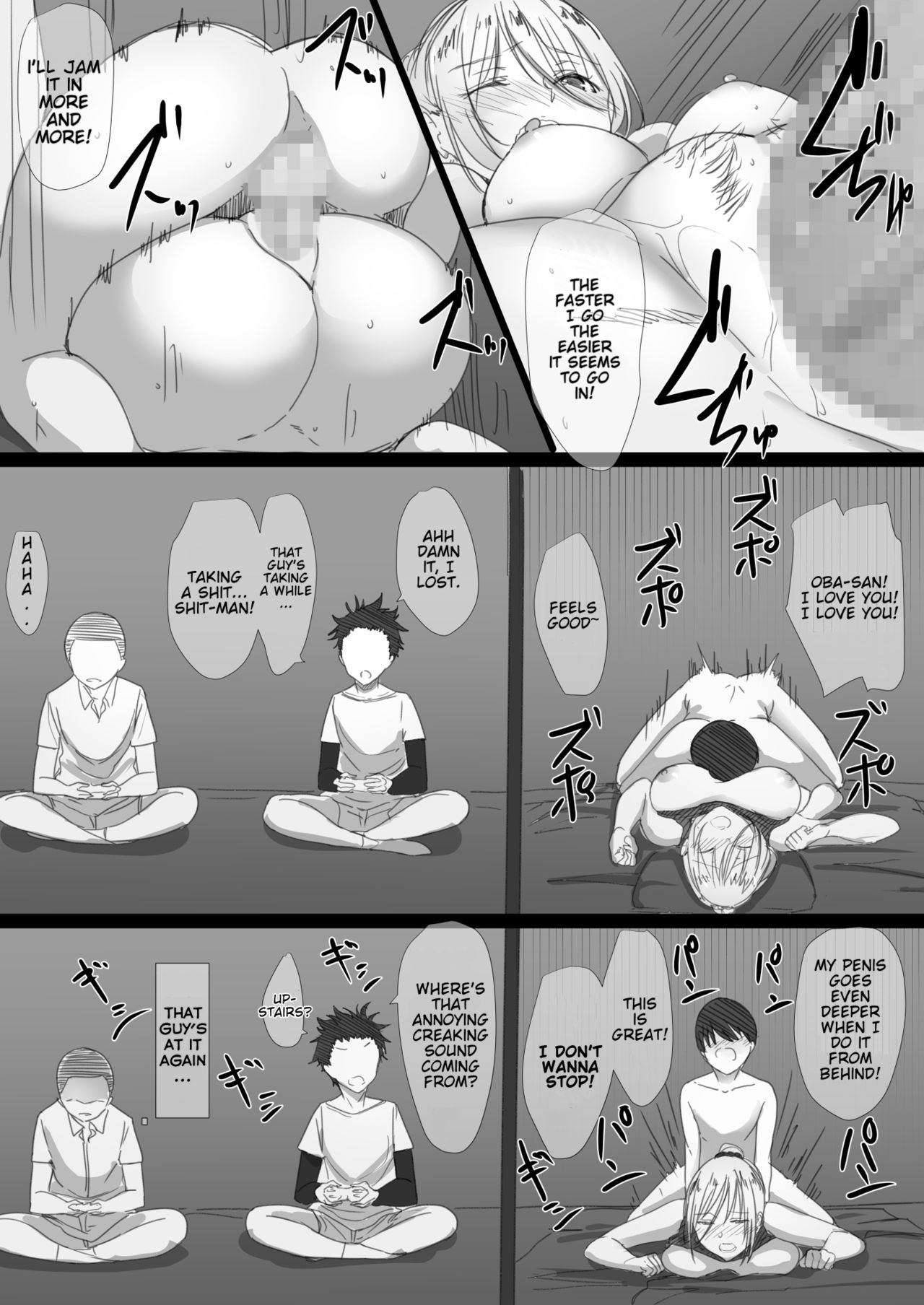Yanmama Oba-san no Miwaku no Karada [Hari Poteto] - Chapter 1 — Page 36