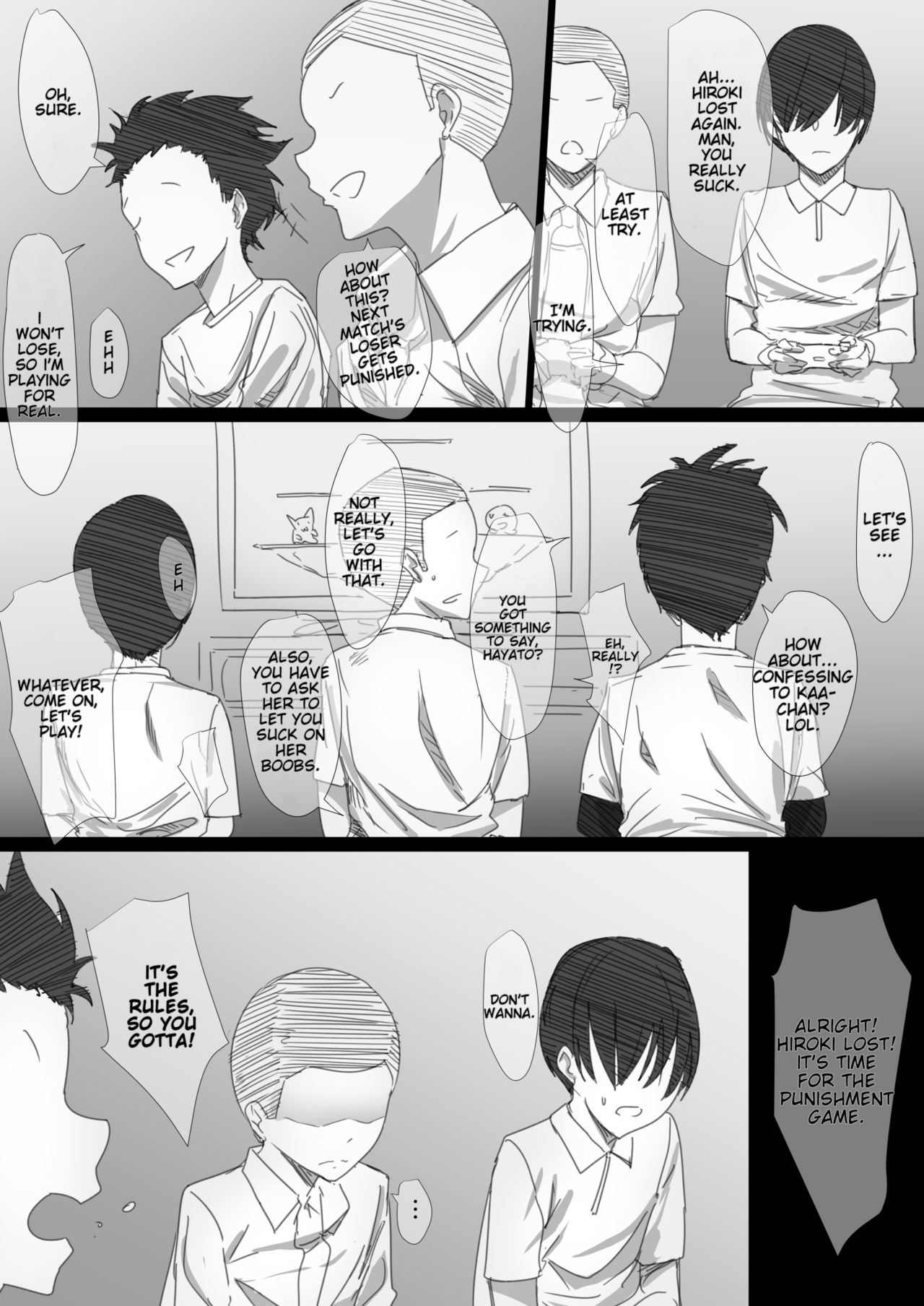 Yanmama Oba-san no Miwaku no Karada [Hari Poteto] - Chapter 1 — Page 9