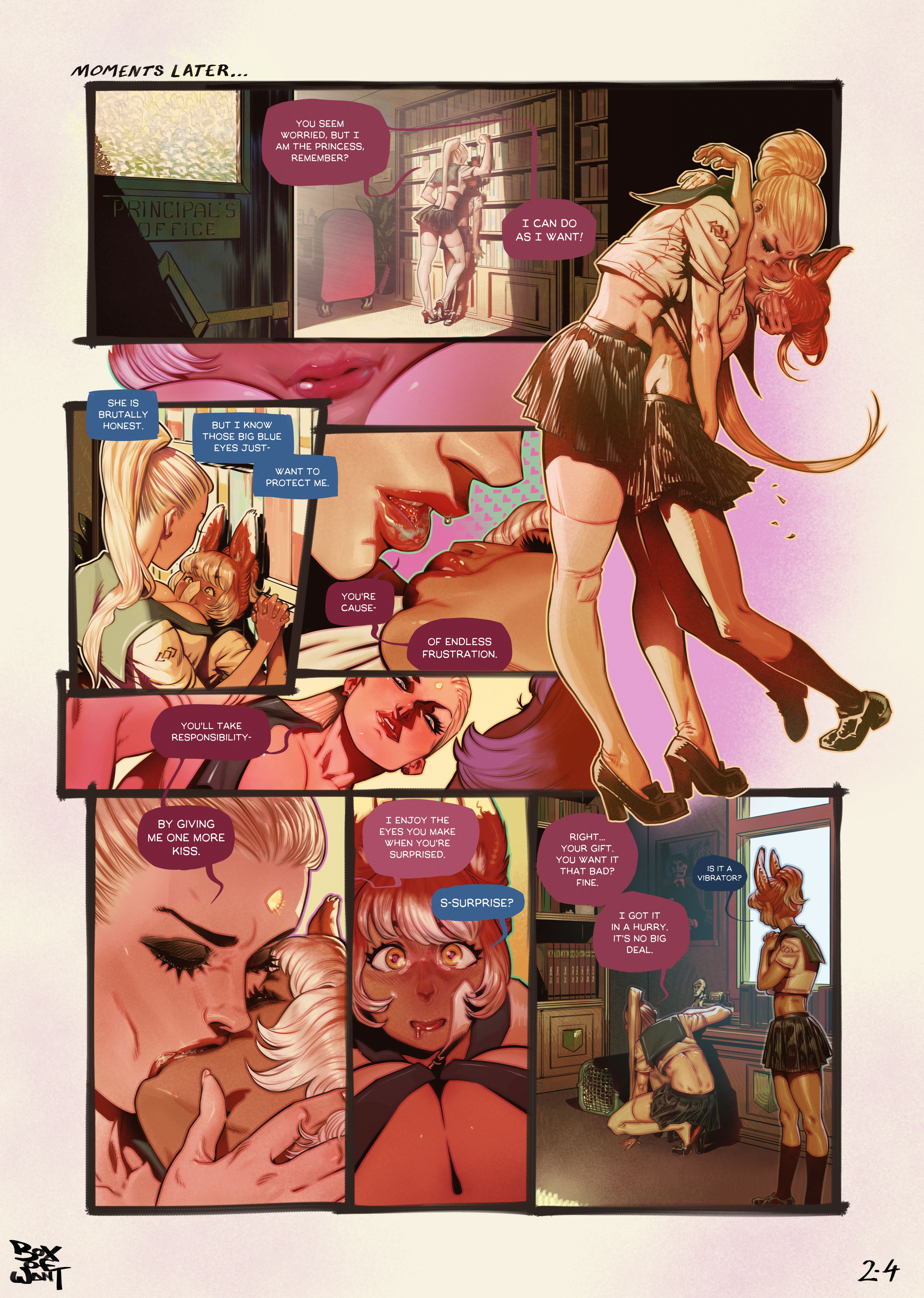And that’s how I got my Highschool Garlean Princess Girlfriend (Final Fantasy XIV) [BoxOfWant] - Chapter 1 — Page 6