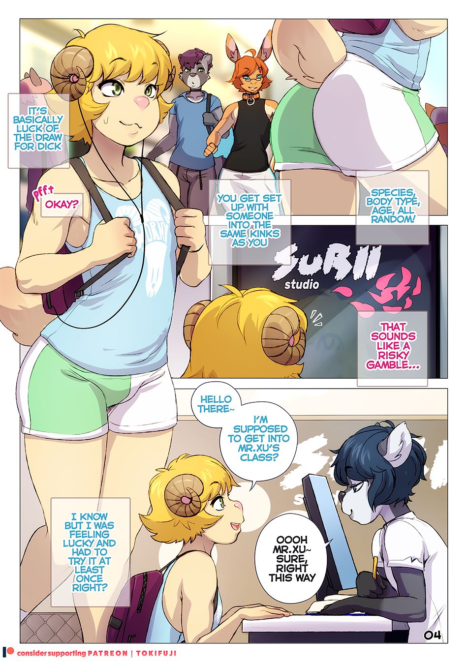 Under Wraps [Tokifuji] - Chapter 1 — Page 4