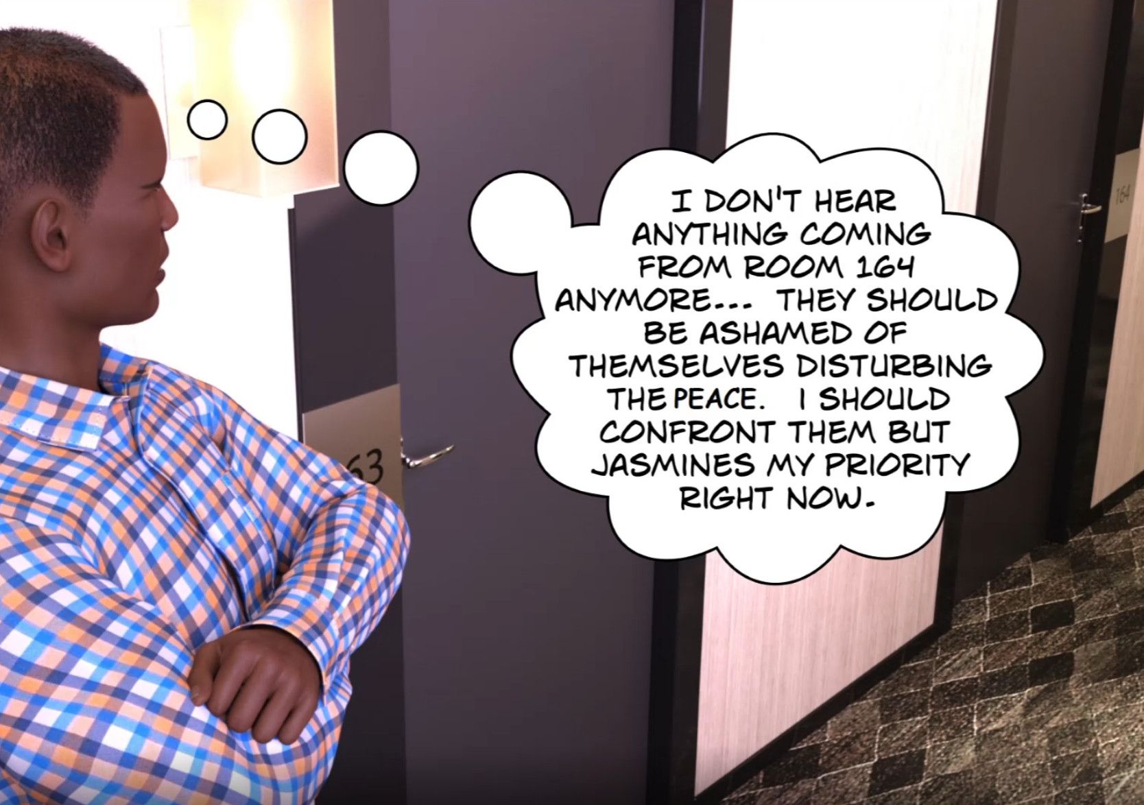 Private Affairs [Mature3DComics] - Chapter 3 — Page 19