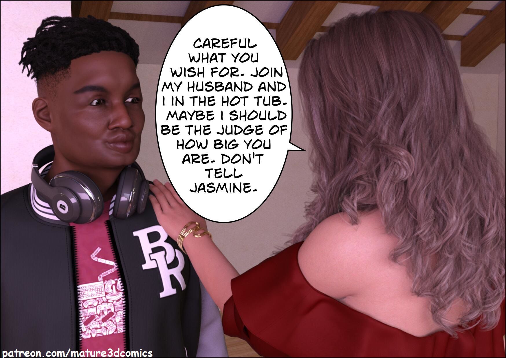 Private Affairs [Mature3DComics] - Chapter 1 — Page 55