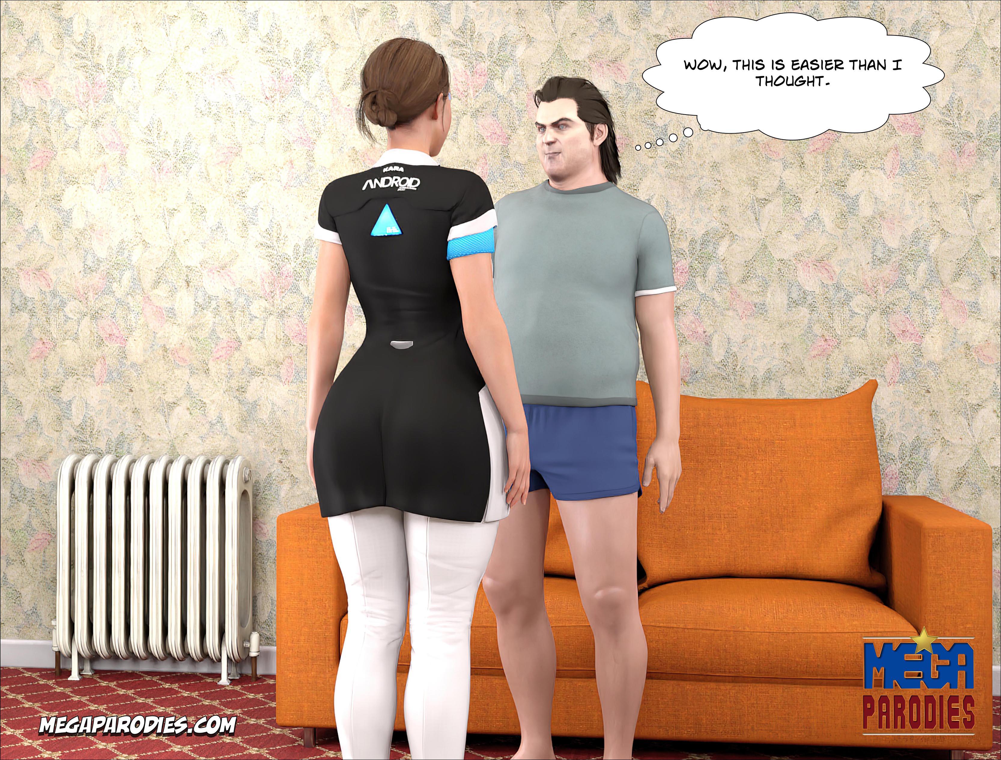 Detroit – Pleasures Human (Detroit: Become Human) [MegaParodies] - Chapter 1 — Page 49