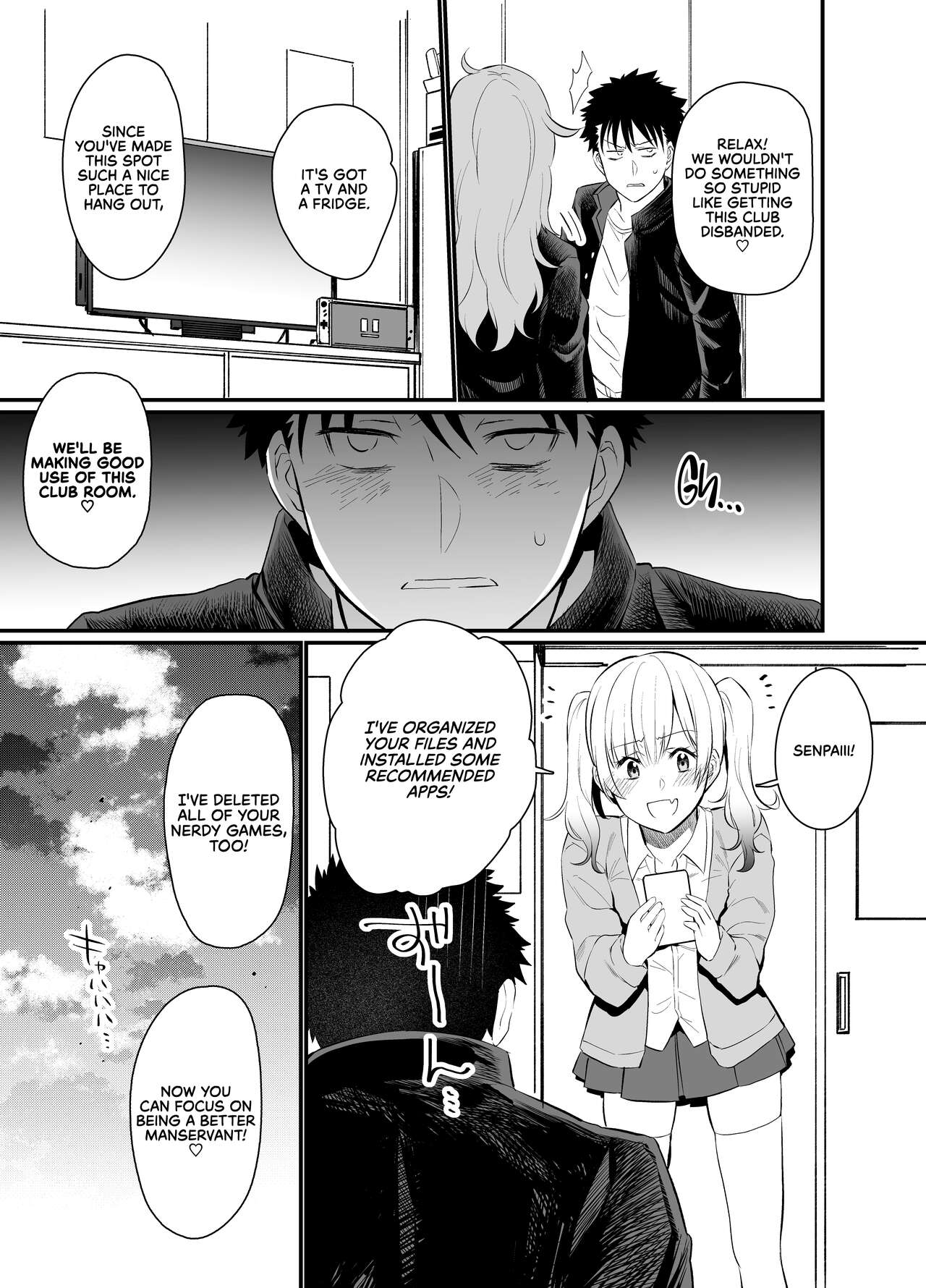 Punishing Cheeky Kouhai Gyaru With Hypnosis Sex [Misa Wasabi] - Chapter 1 — Page 7
