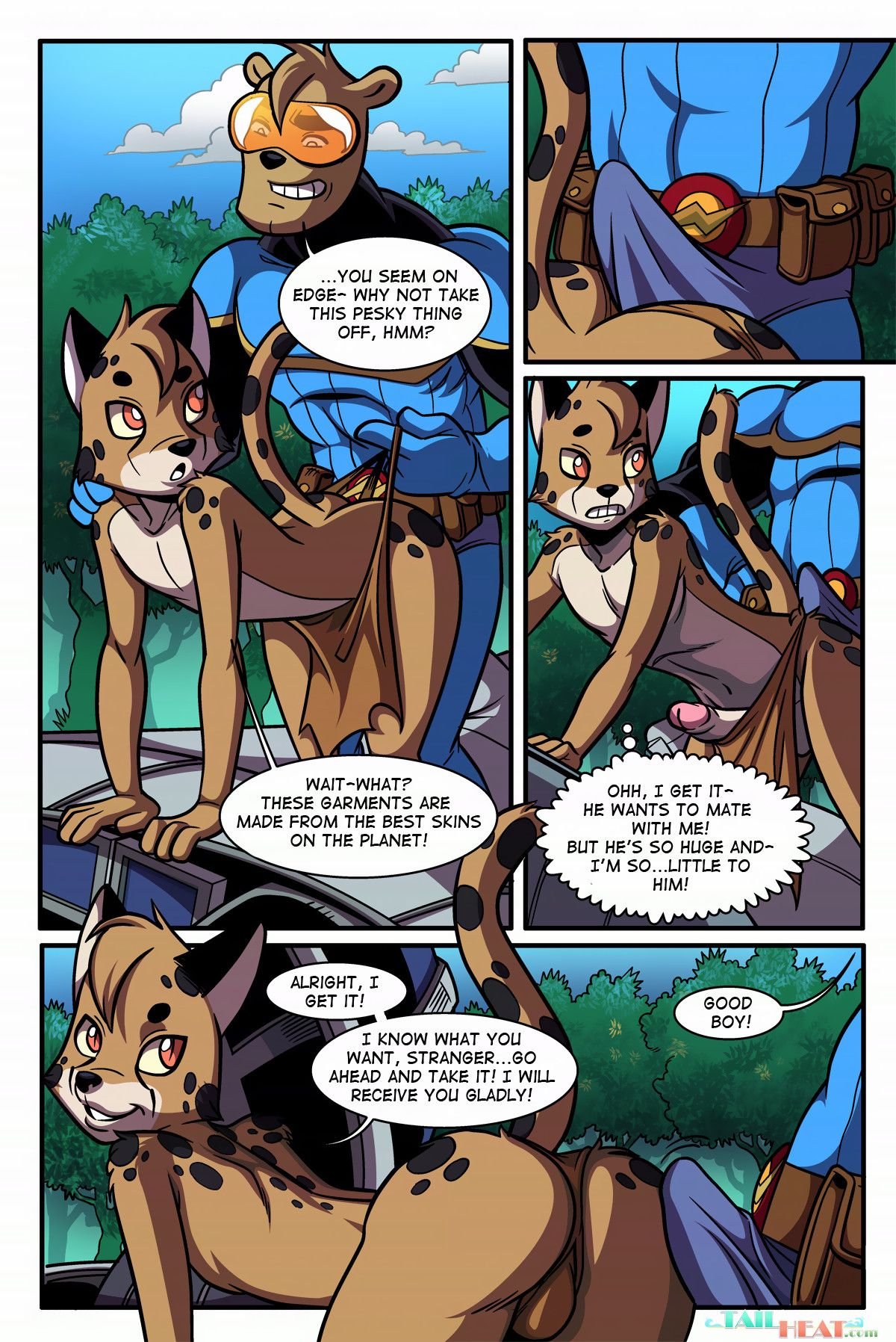Space Man -vs- Savage Boy [Linno] - Chapter 1 — Page 5