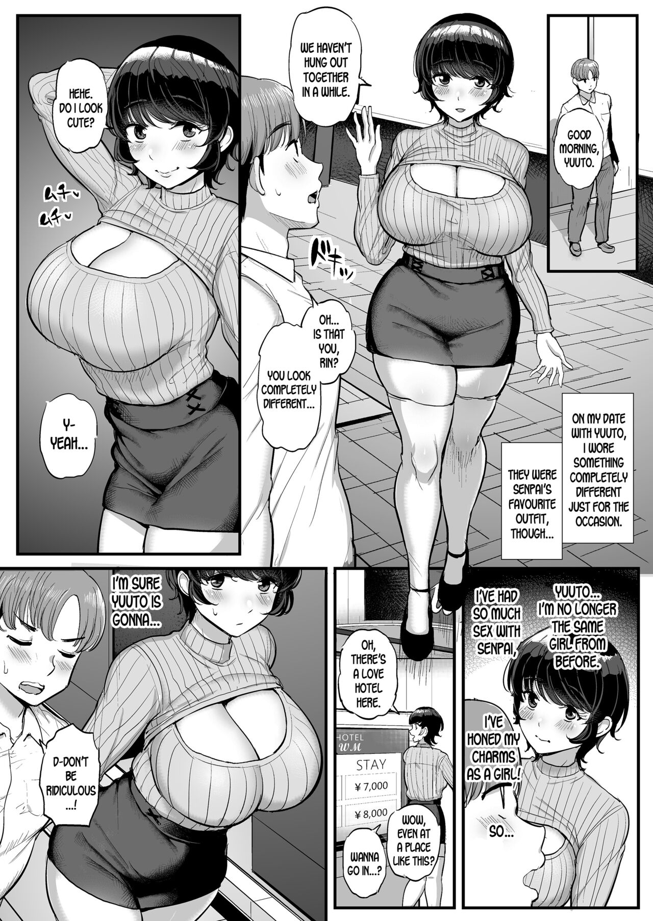 Boyish Kanojo wa Aitsu no Iro ni Somaru [Tyranu] - Chapter 1 — Page 37