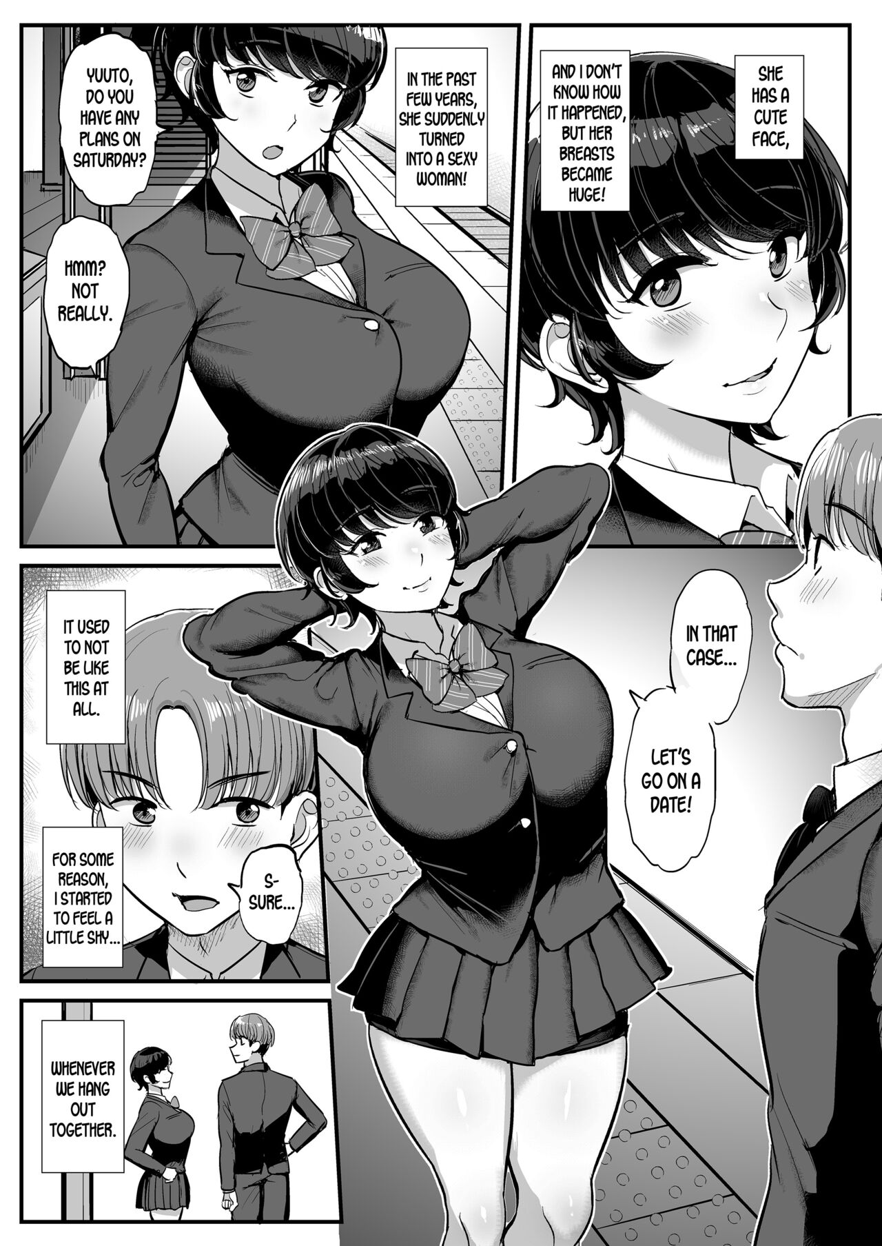 Boyish Kanojo wa Aitsu no Iro ni Somaru [Tyranu] - Chapter 1 — Page 4
