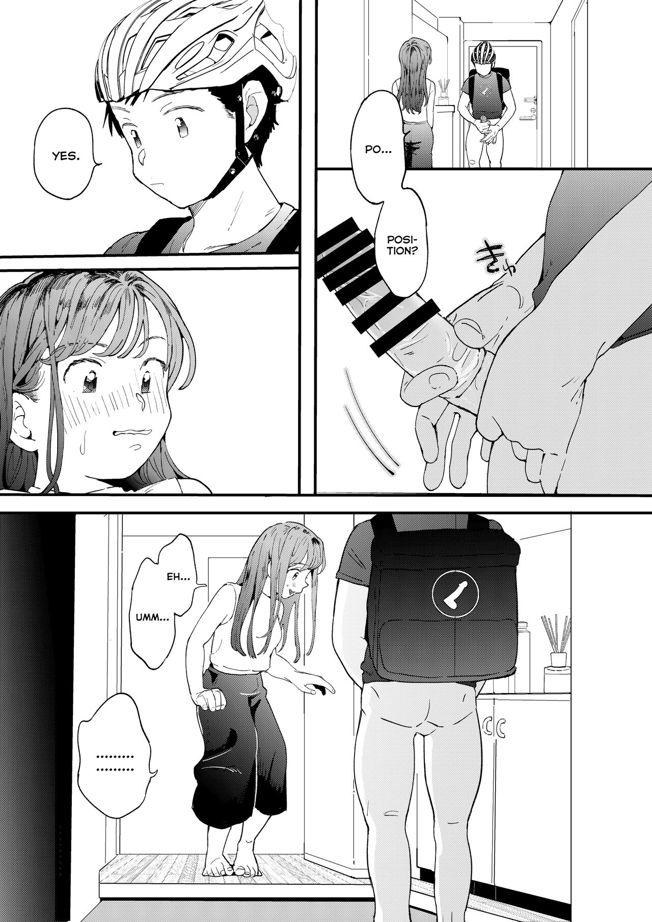 The Girl Who Wants to Order Uber Dicks [Denbu Momo] - Chapter 1 — Page 22