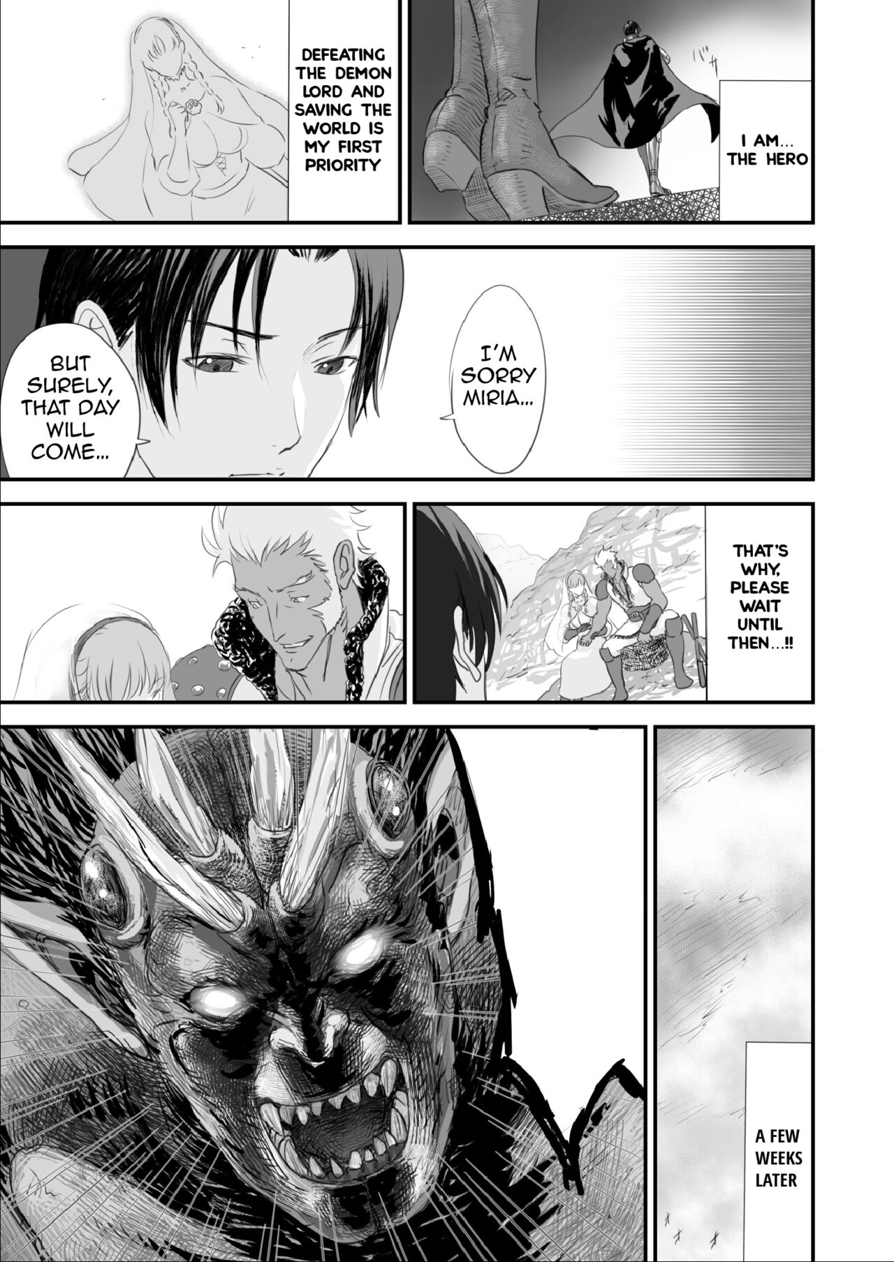 The End of the Line for the Cuckold Hero [Yuugen Sougen] - Chapter 1 — Page 10