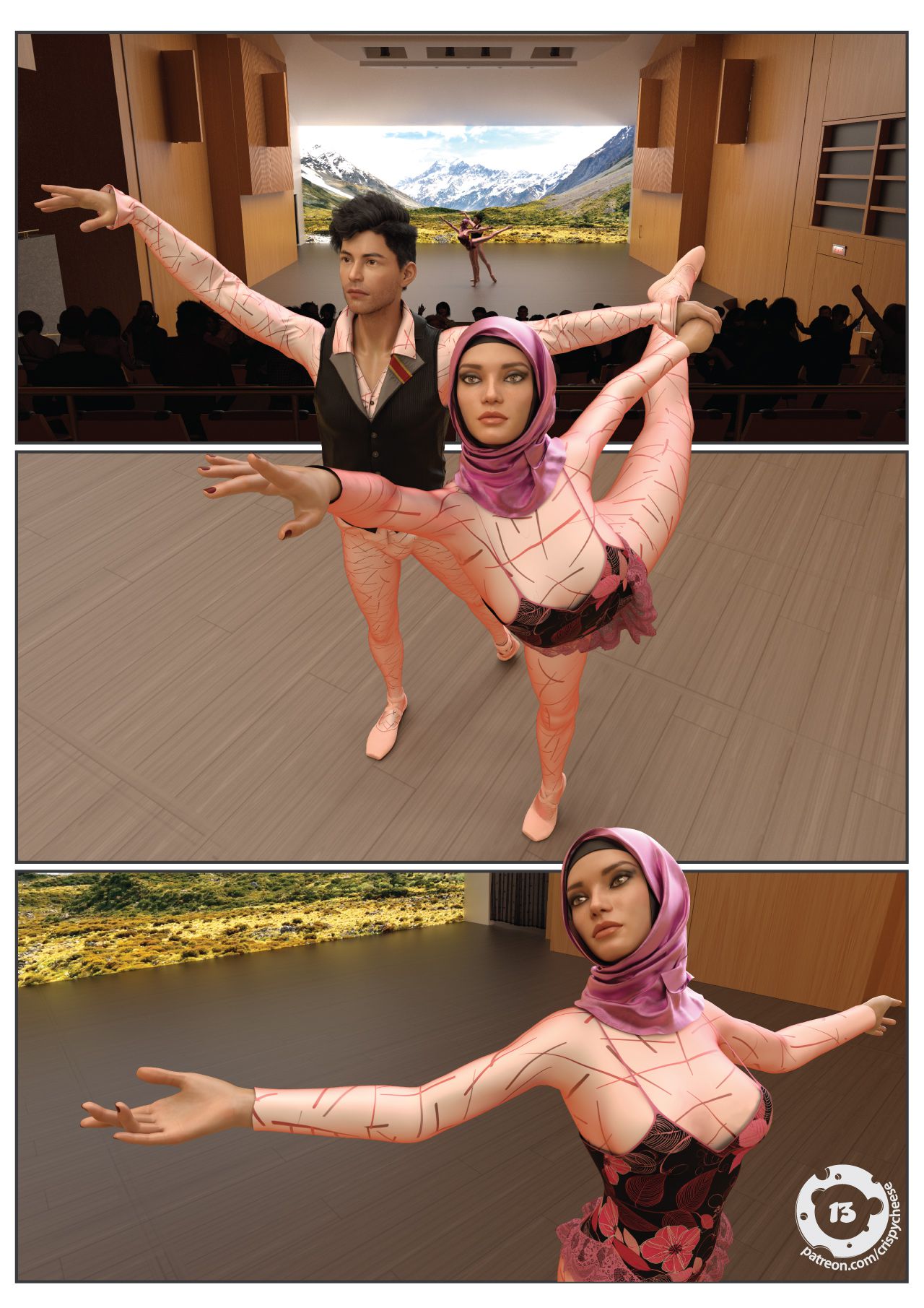 The Dancer’s Passion [Crispy Cheese] - Chapter 1 — Page 14