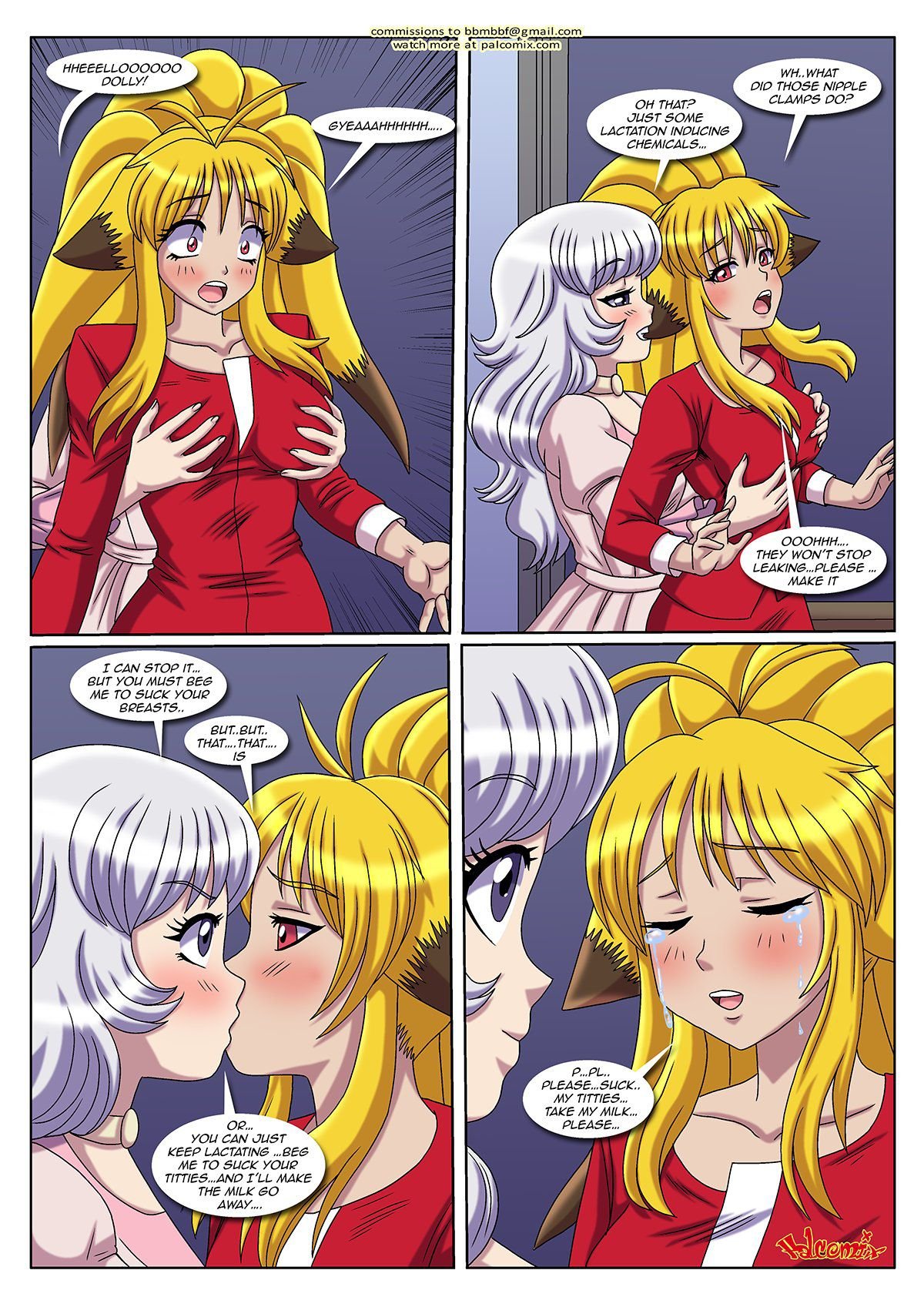 Office Pet (Project X Zone) [Palcomix] - Chapter 1 — Page 19