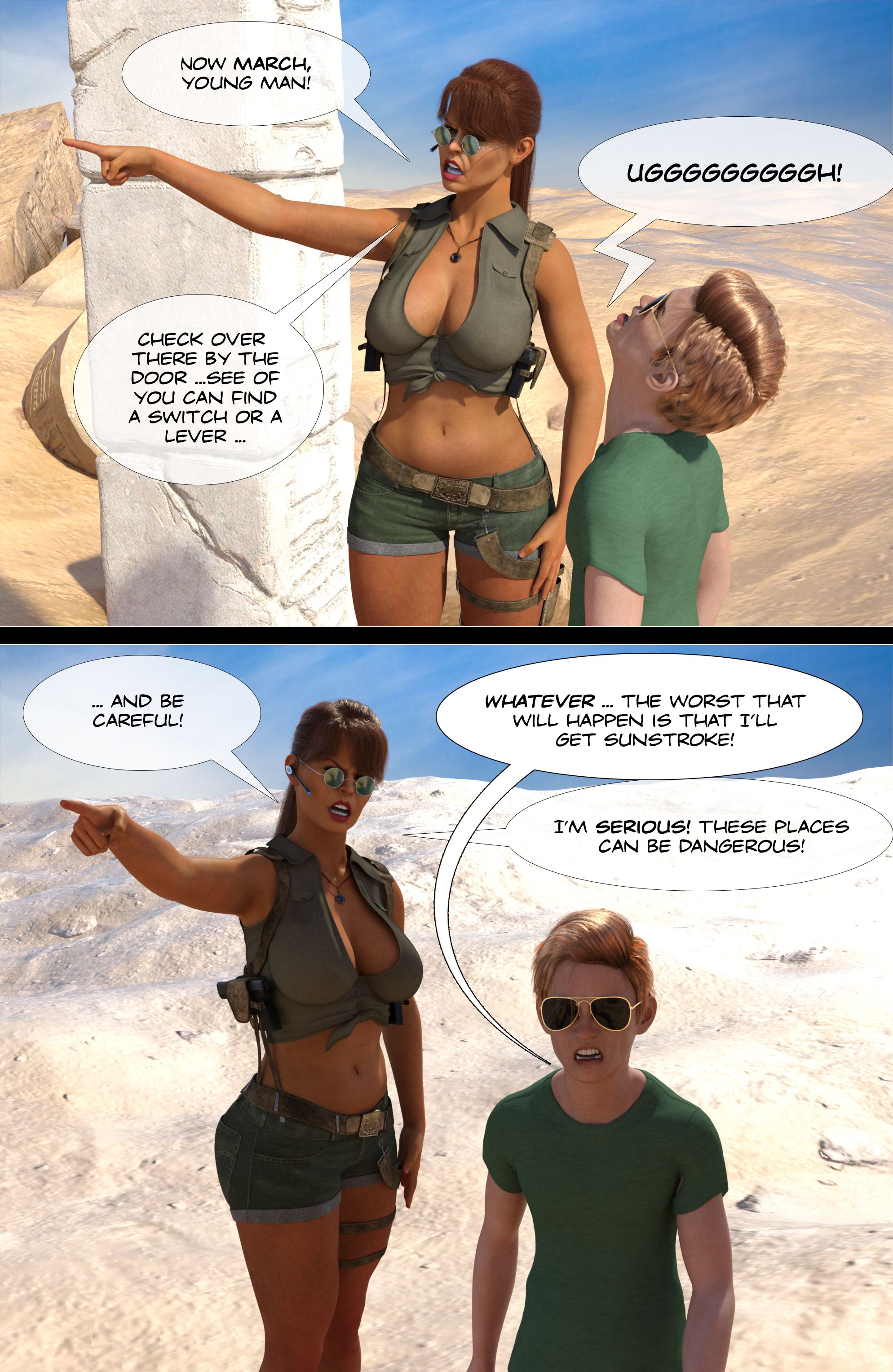 I Want My Mummy [Garak3D] - Chapter 1 — Page 8