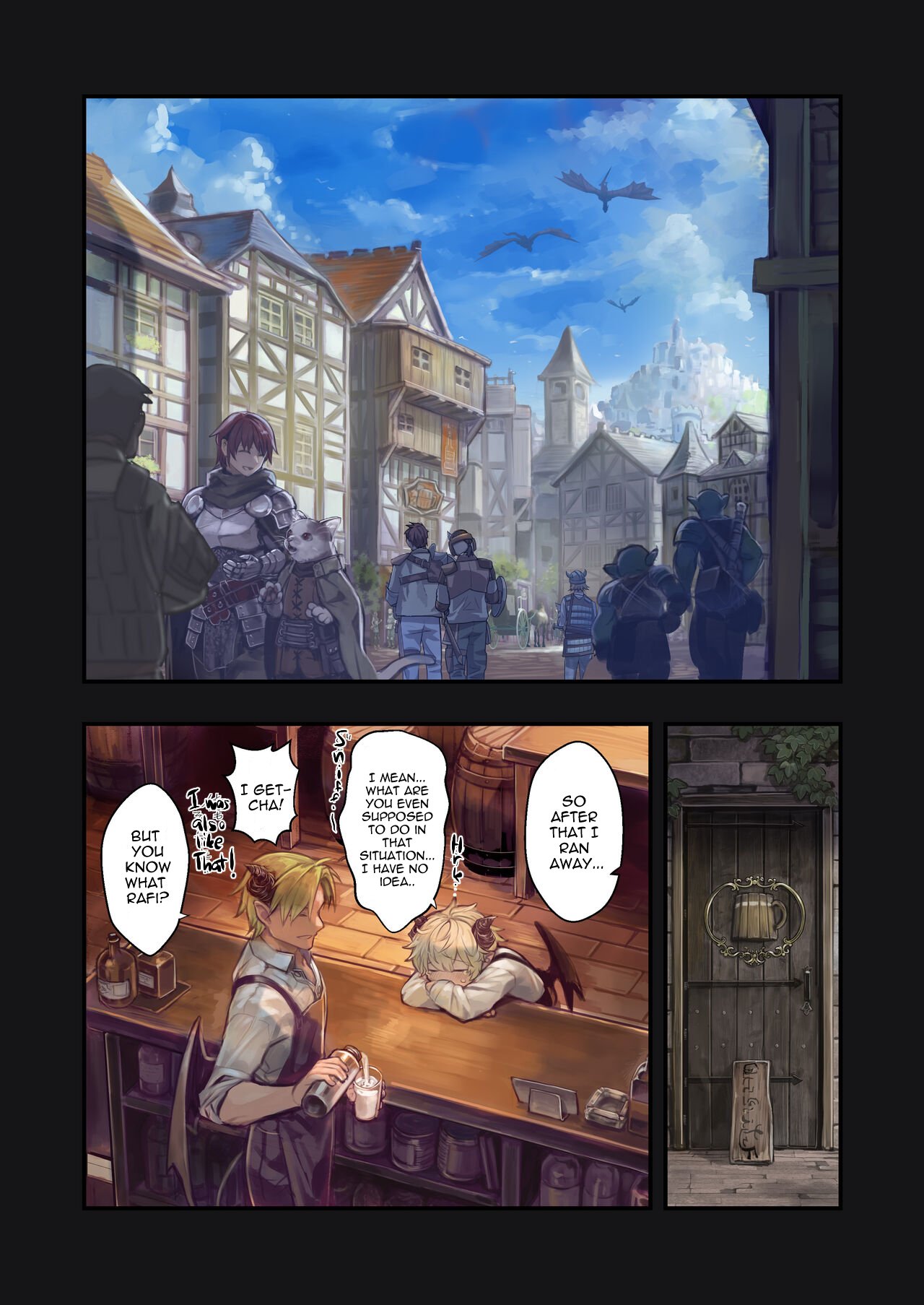 MILK – A story About An Incubus Being Fondled By Two Onee-sans [Komota] - Chapter 1 — Page 4