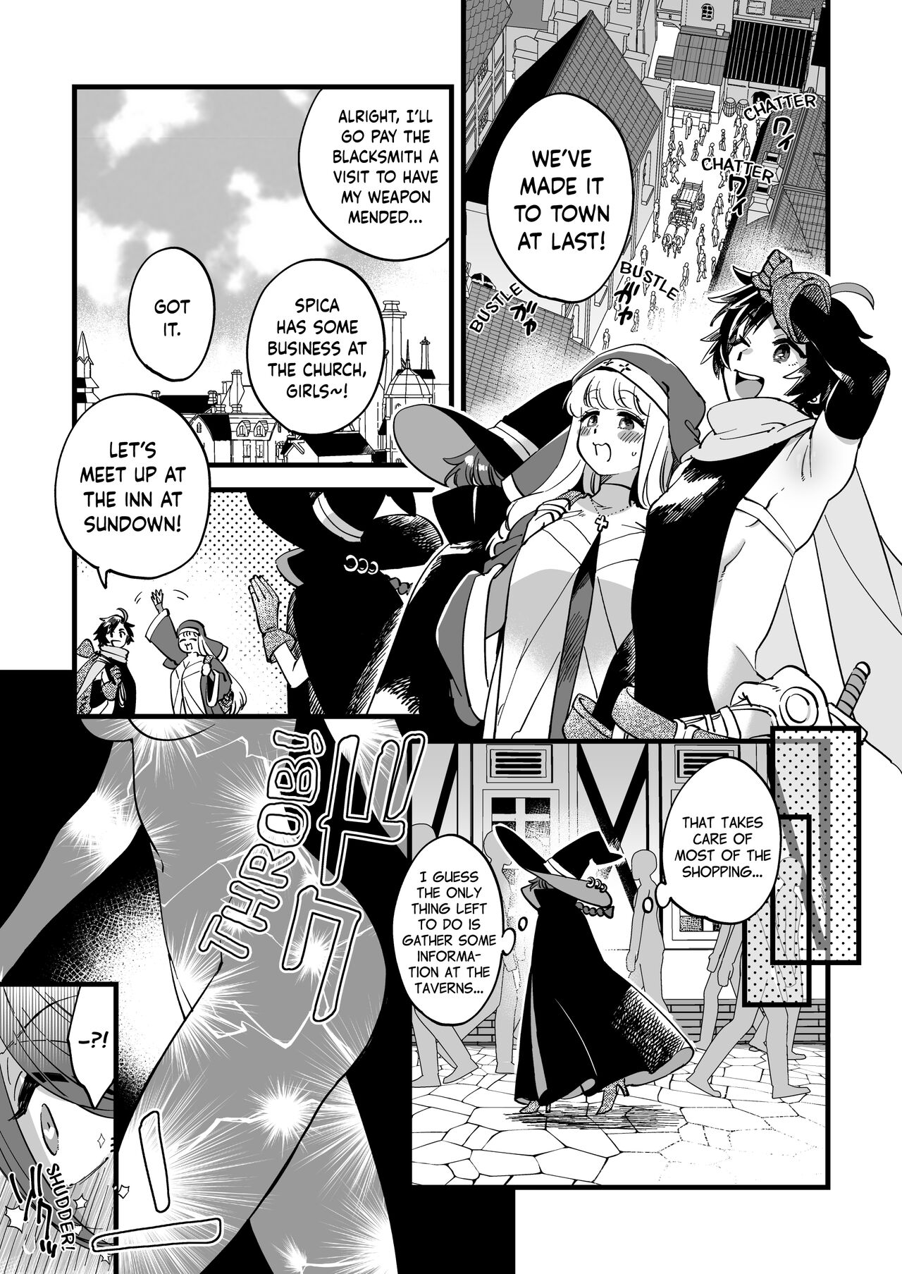 Good friend female adventurer gets messed up at the inn at night [Yukataro] - Chapter 1 — Page 33