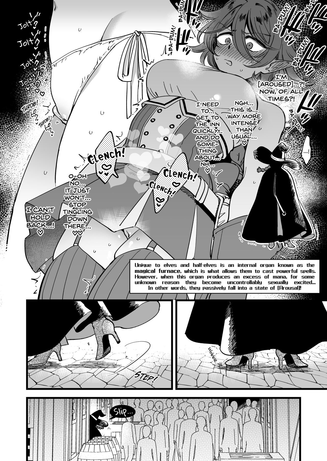 Good friend female adventurer gets messed up at the inn at night [Yukataro] - Chapter 1 — Page 34