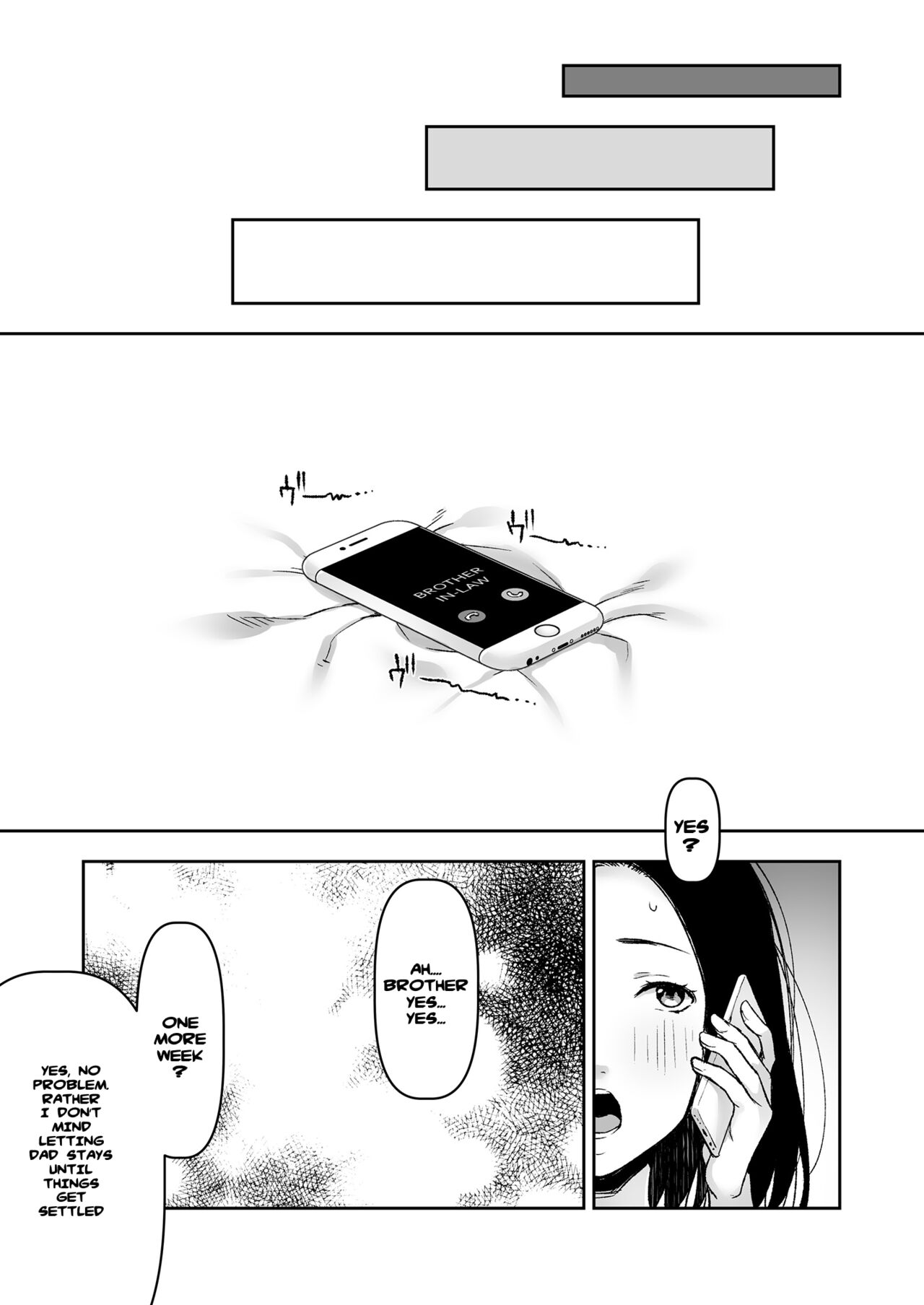 On a Night Alone With My Father In-Law [Touno Itsuki] - Chapter 1 — Page 37