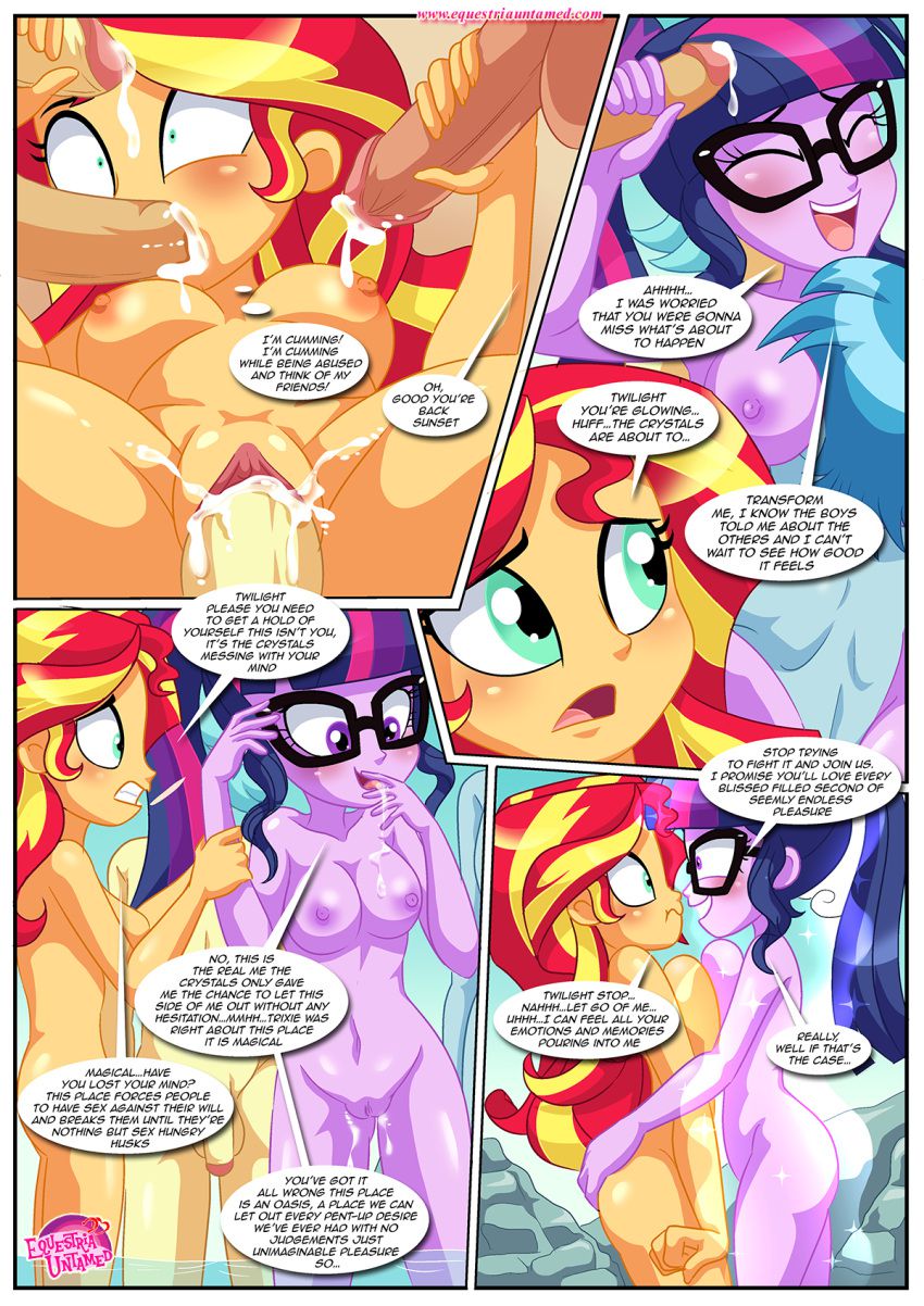 Party at Rainbow Cover (My Little Pony – Equestria Girls) [Palcomix] - Chapter 1 — Page 16