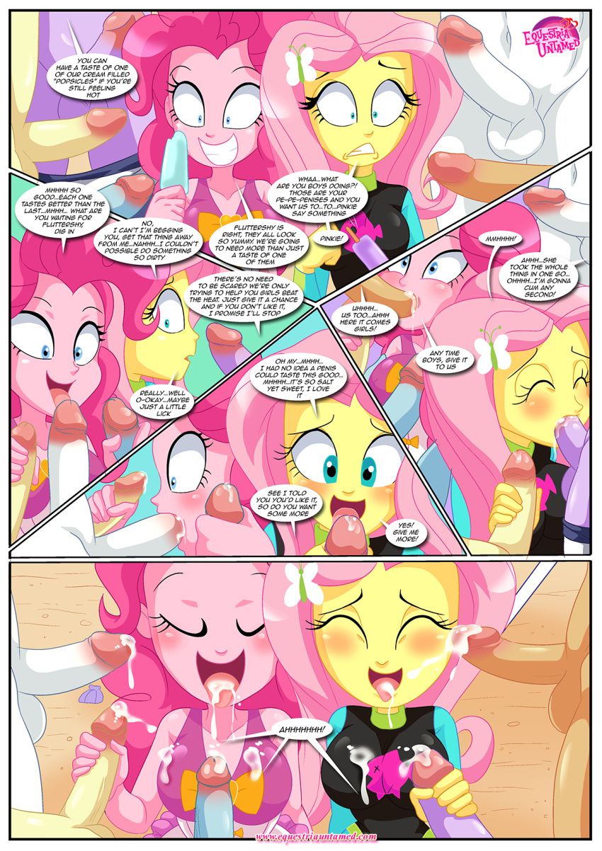 Party at Rainbow Cover (My Little Pony – Equestria Girls) [Palcomix] - Chapter 1 — Page 8