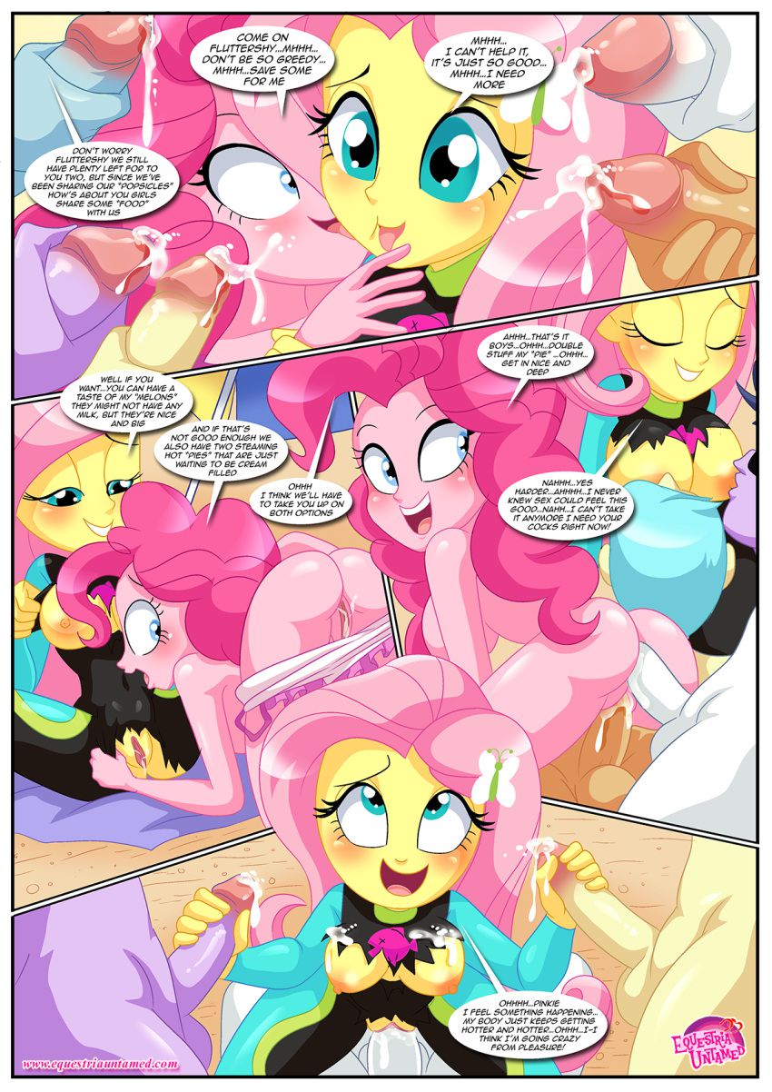 Party at Rainbow Cover (My Little Pony – Equestria Girls) [Palcomix] - Chapter 1 — Page 9