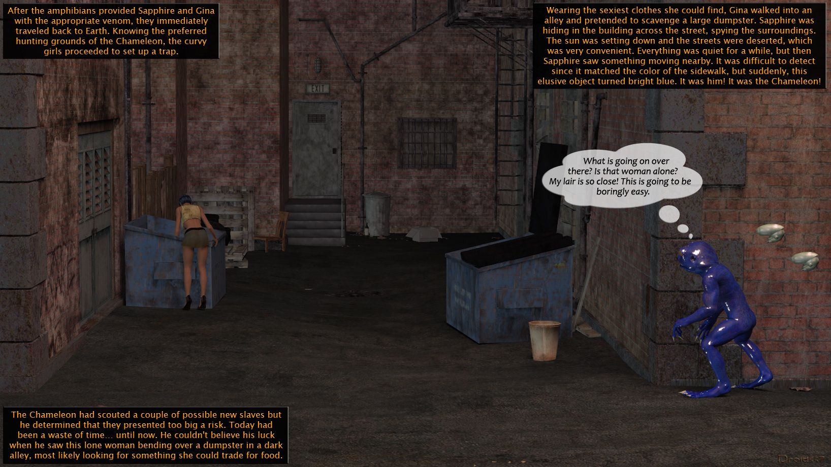 Sapphire’s Quest [3DMonsterStories , Droid447] - Chapter 3 — Page 158