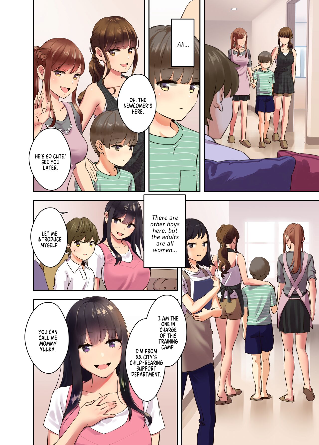 Fitness Training Camp with Sexy Older Ladies [Oshima Aki] - Chapter 1 — Page 8