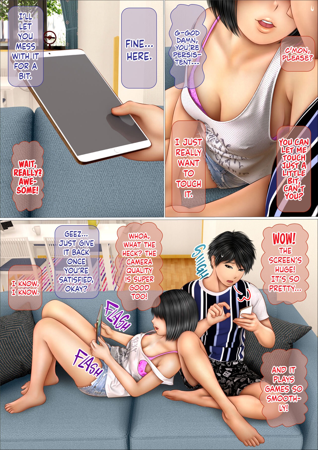 How My Cheeky Little Sister and I Became Sex Friends With Benefits [Iron Sugar] - Chapter 1 — Page 4