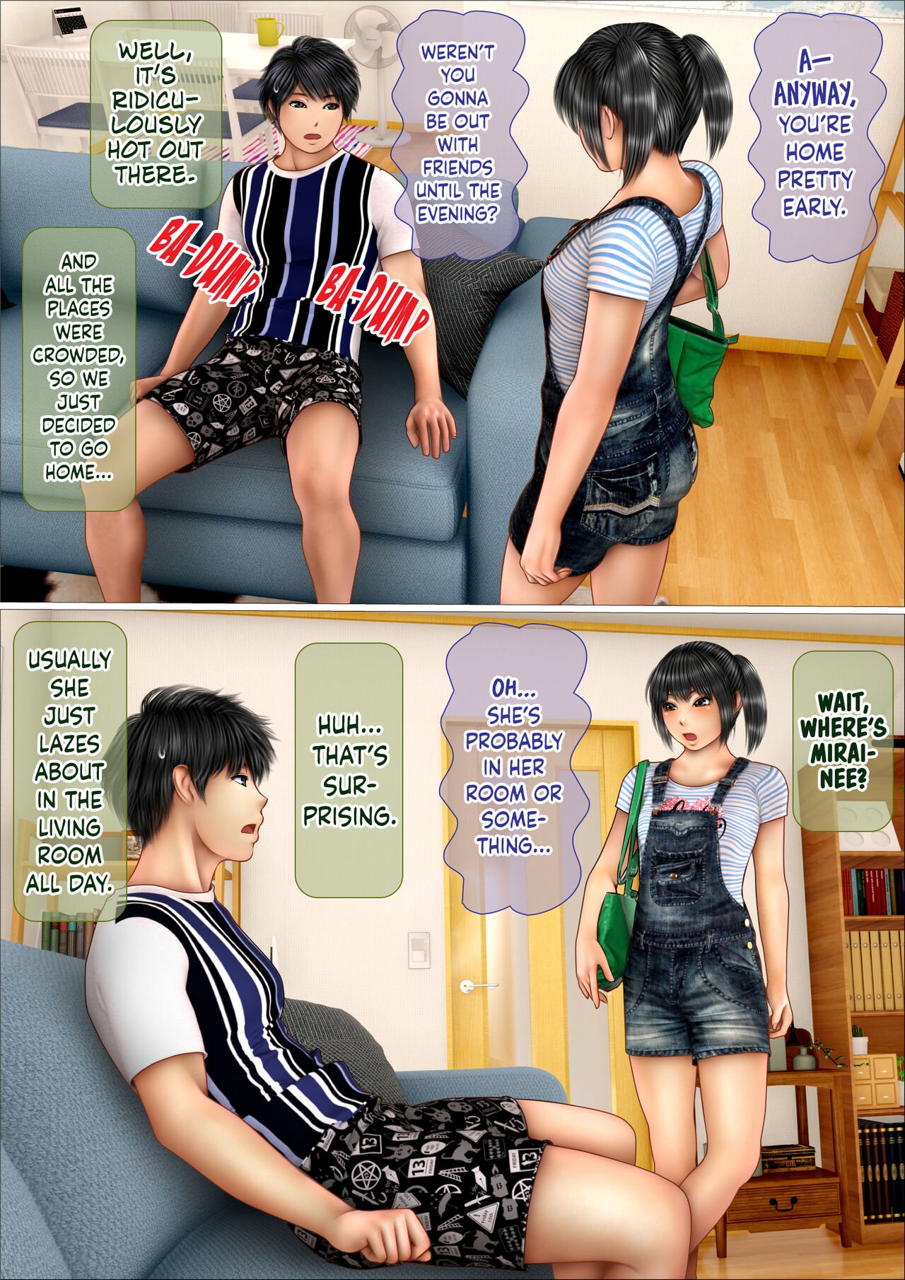 How My Cheeky Little Sister and I Became Sex Friends With Benefits [Iron Sugar] - Chapter 1 — Page 66