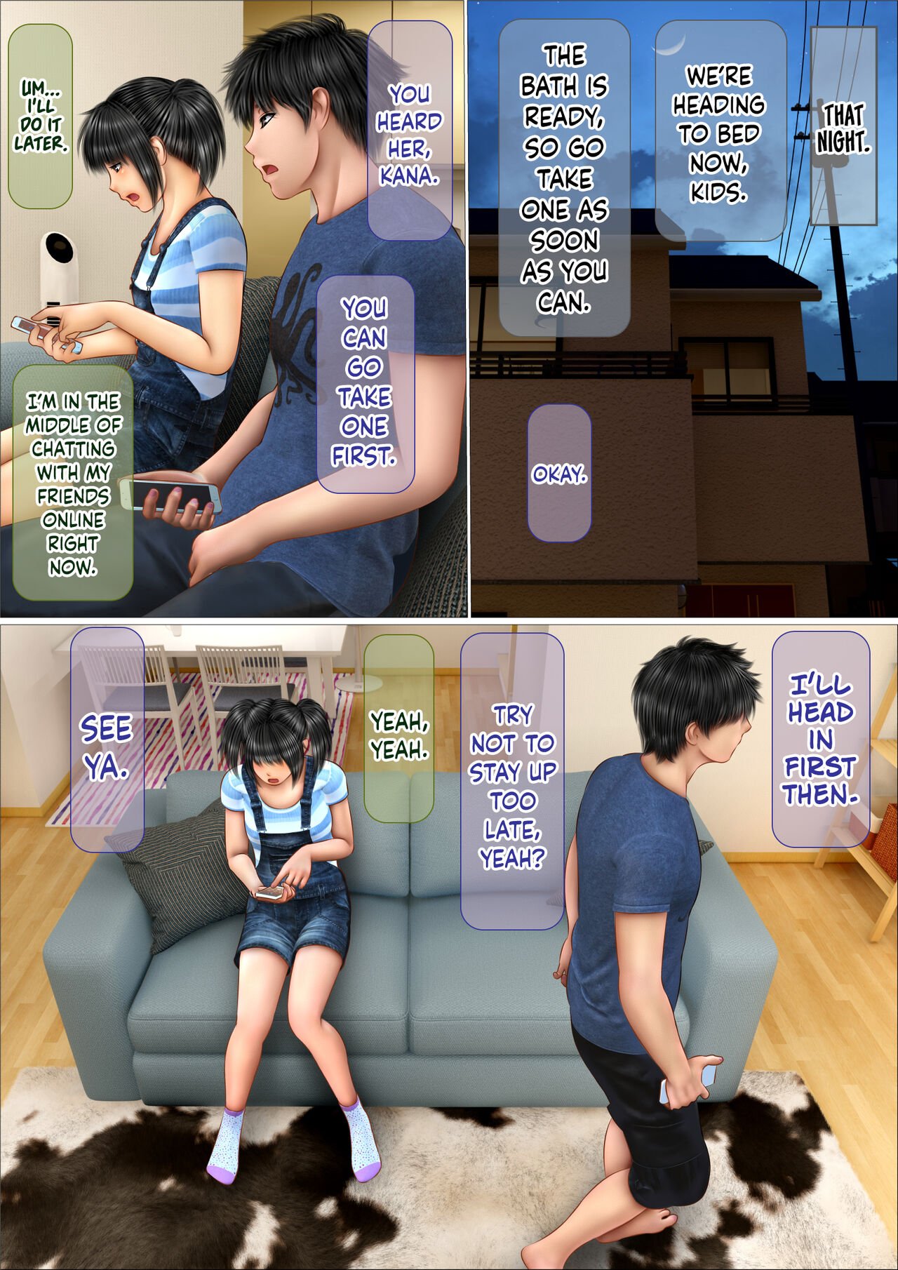 How My Cheeky Little Sister and I Became Sex Friends With Benefits [Iron Sugar] - Chapter 1 — Page 70
