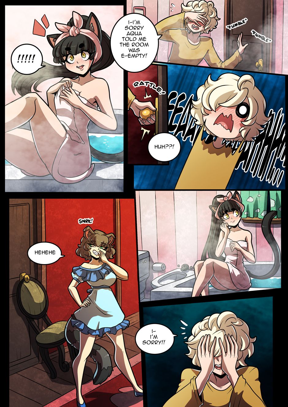 Feline Château [Kinkymation] - Chapter 3 — Page 12