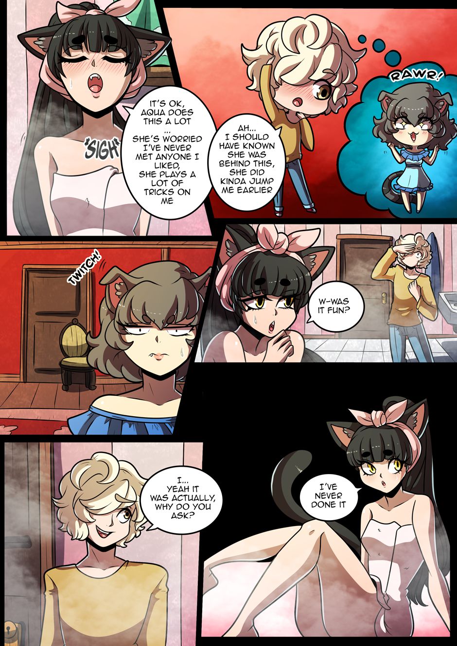Feline Château [Kinkymation] - Chapter 3 — Page 13