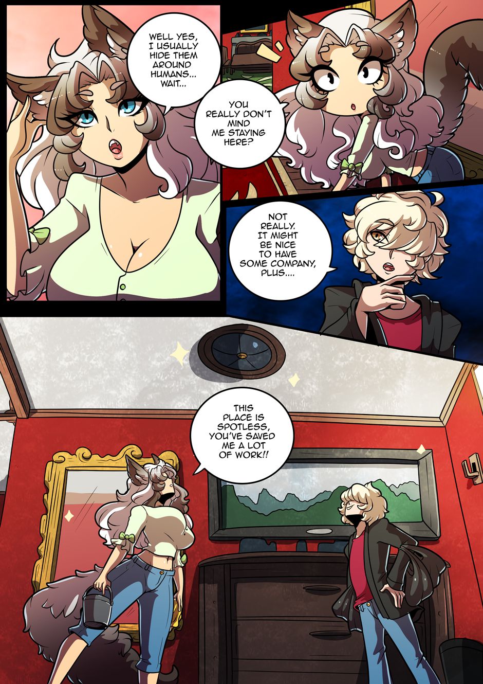 Feline Château [Kinkymation] - Chapter 1 — Page 6