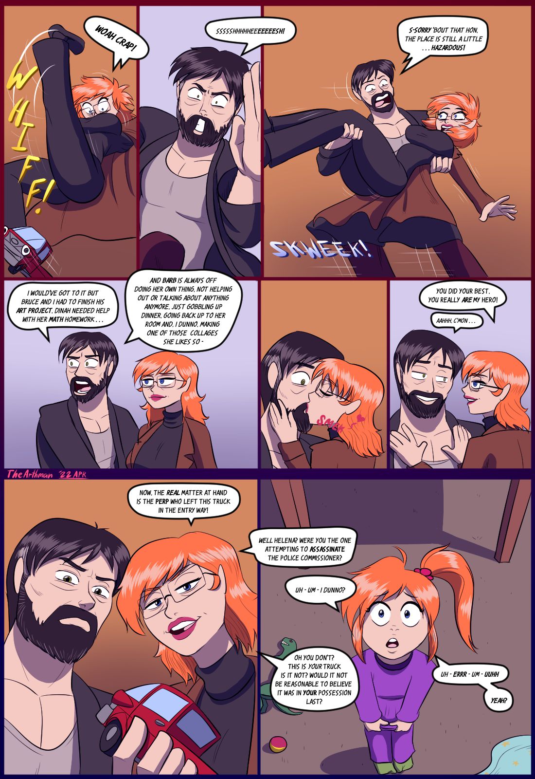Double Lovin’ Rebound (Batman) [The Arthman] - Chapter 1 — Page 13