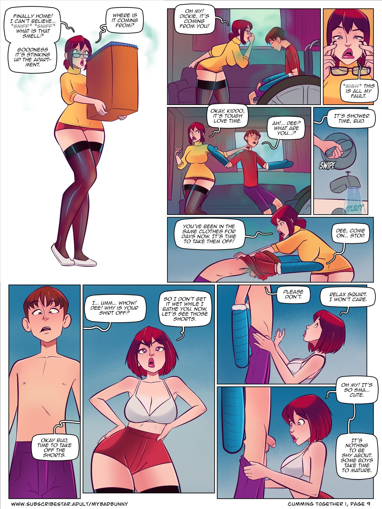 Cumming Together [My Bad Bunny] - Chapter 1 — Page 10