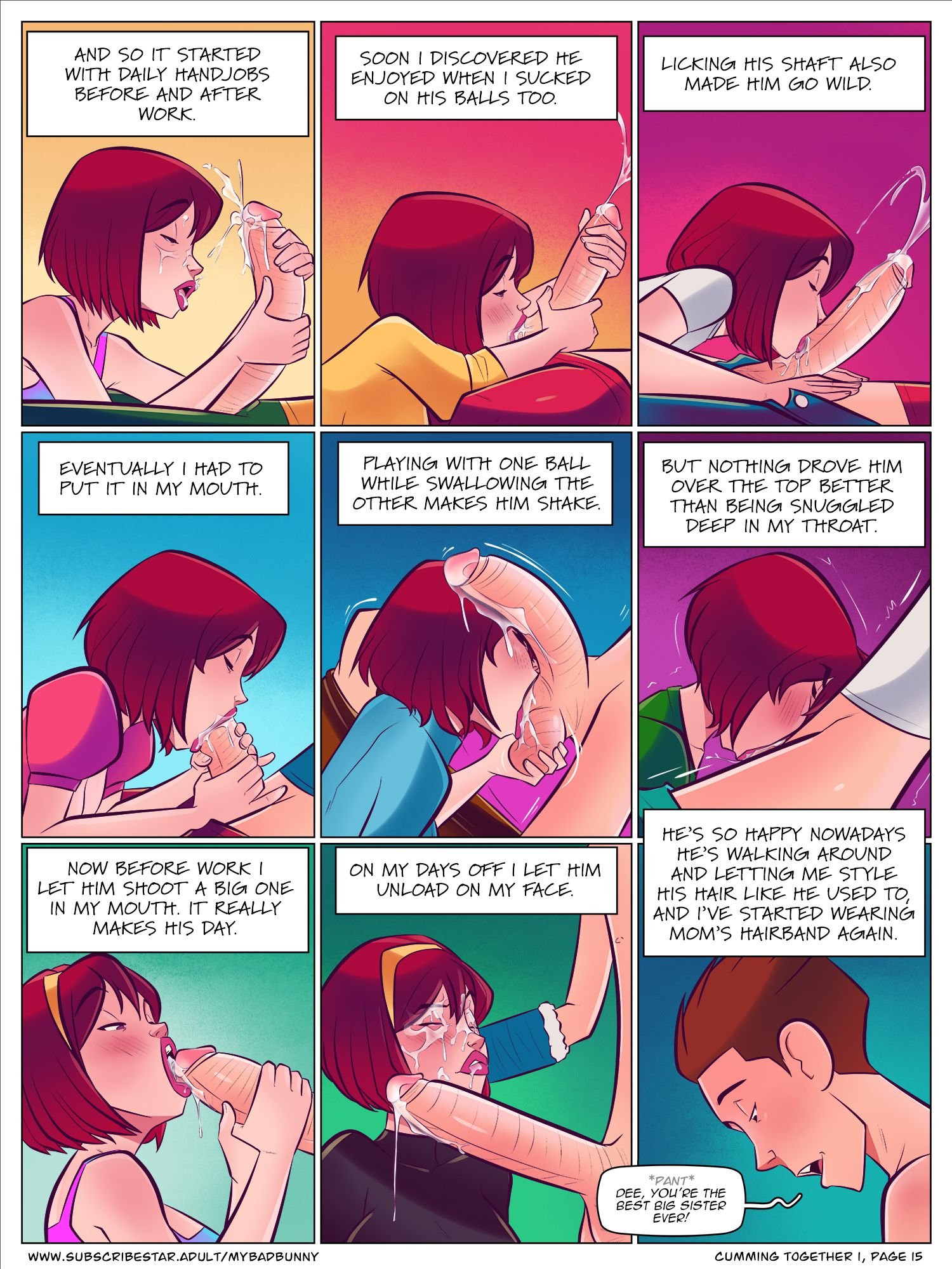 Cumming Together [My Bad Bunny] - Chapter 1 — Page 16