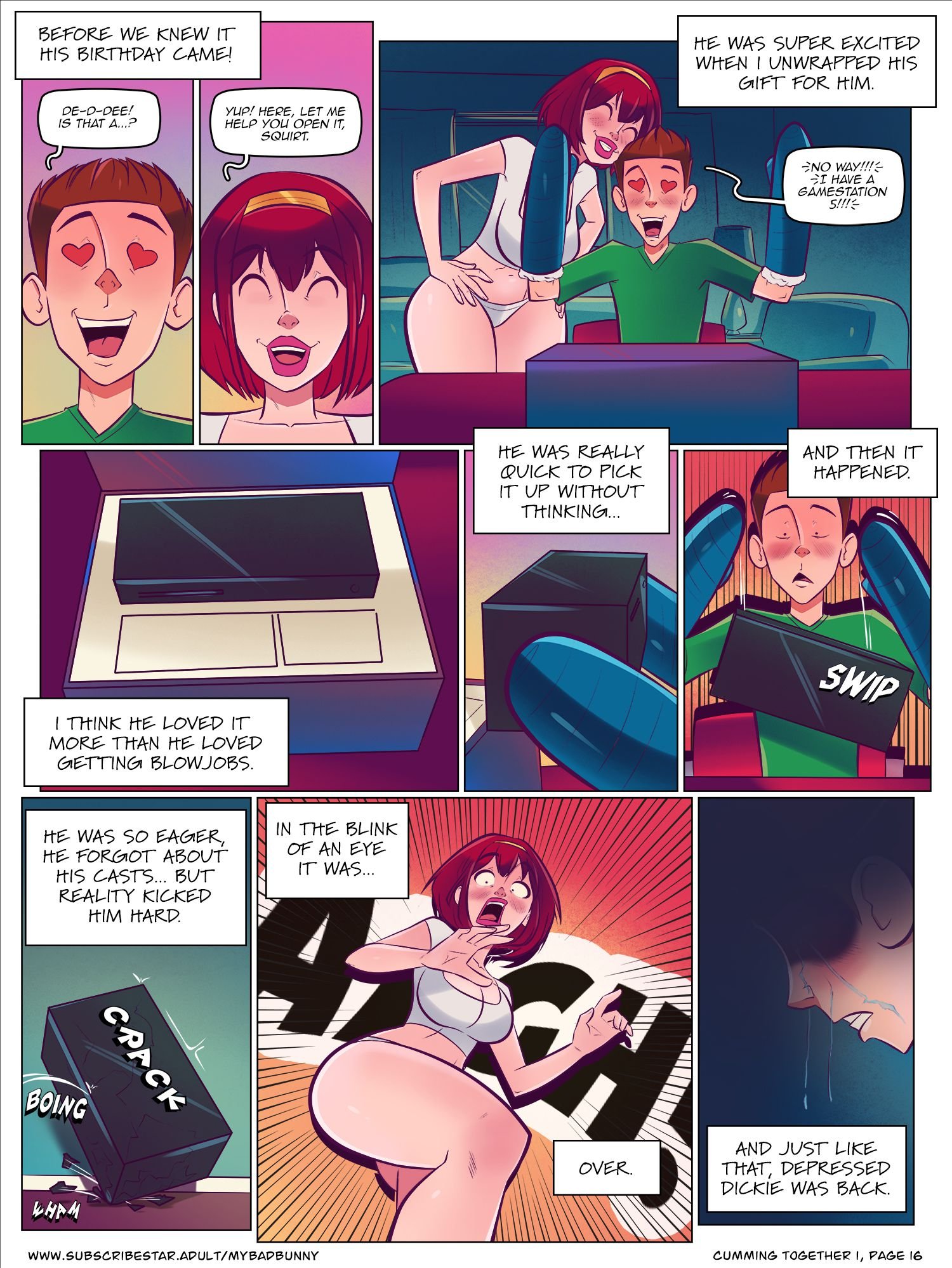 Cumming Together [My Bad Bunny] - Chapter 1 — Page 17
