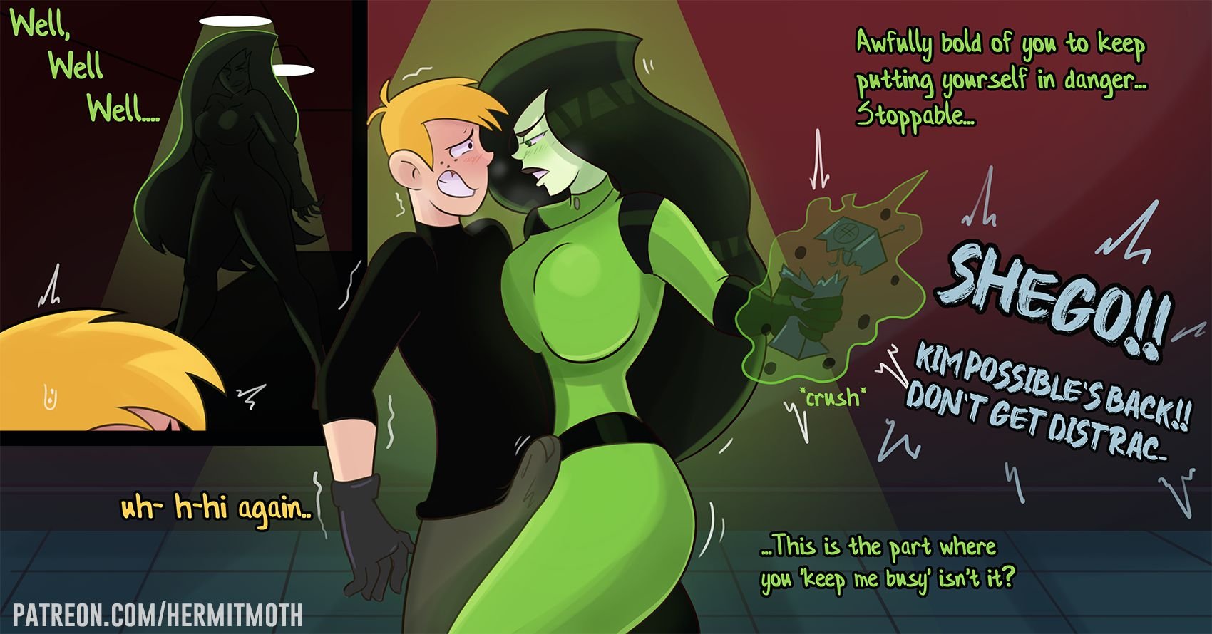 Shego’s Distraction (Kim Possible) [Hermit Moth] - Chapter 1 — Page 5