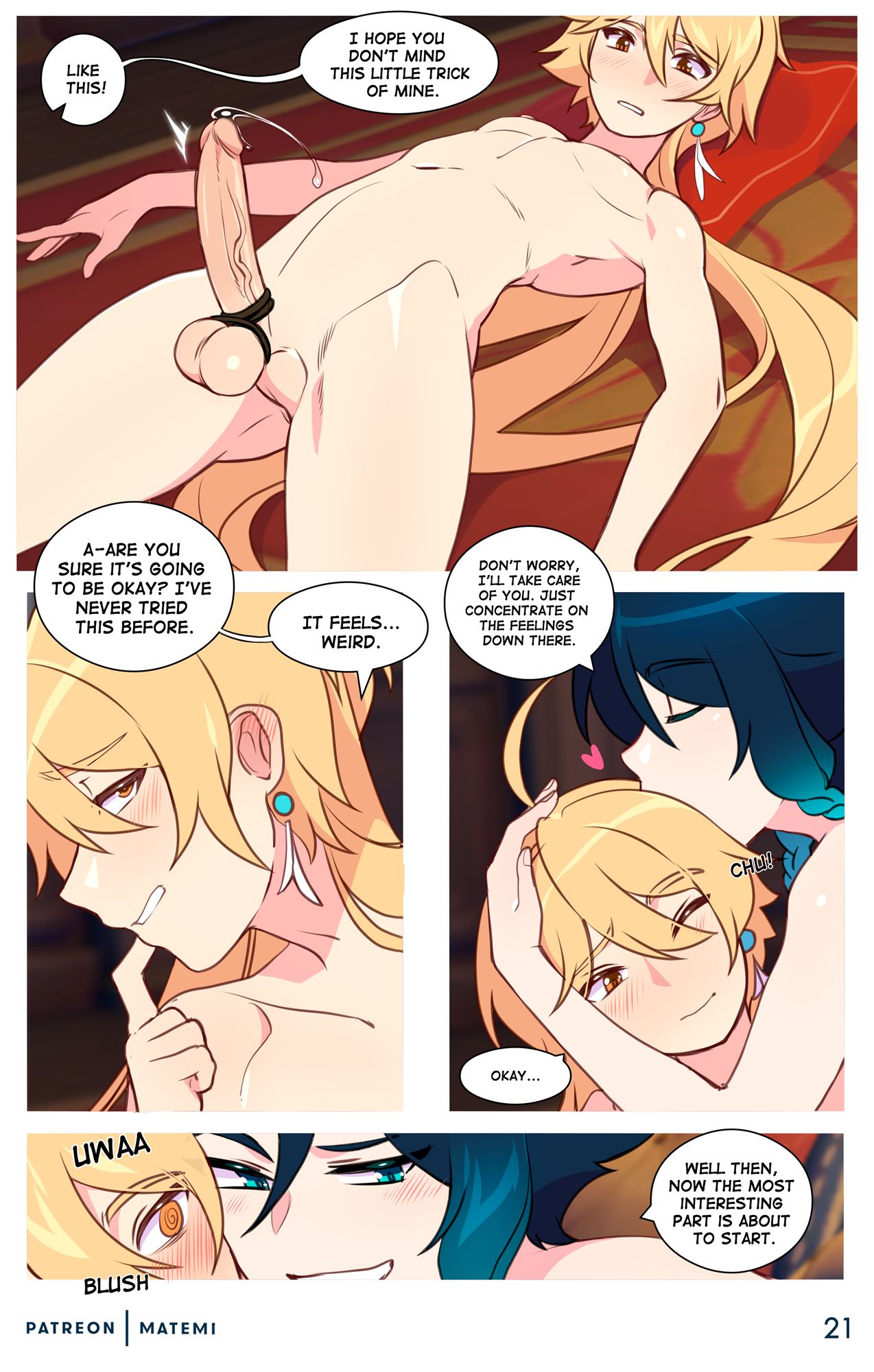 Venti X Aether (Genshin Impact) [Matemi] - Chapter 1 — Page 21