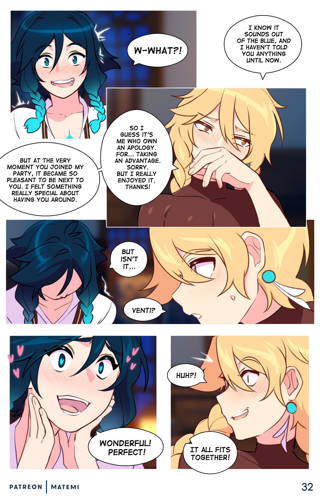 Venti X Aether (Genshin Impact) [Matemi] - Chapter 1 — Page 32