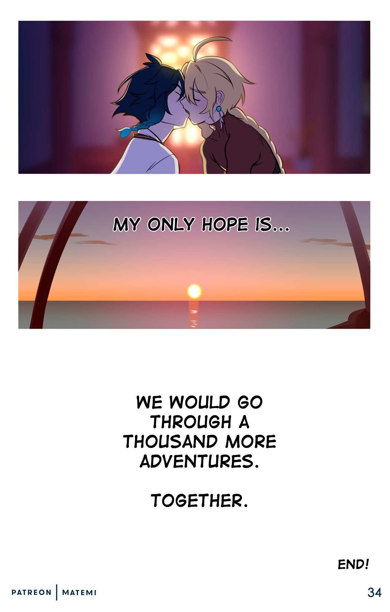 Venti X Aether (Genshin Impact) [Matemi] - Chapter 1 — Page 34