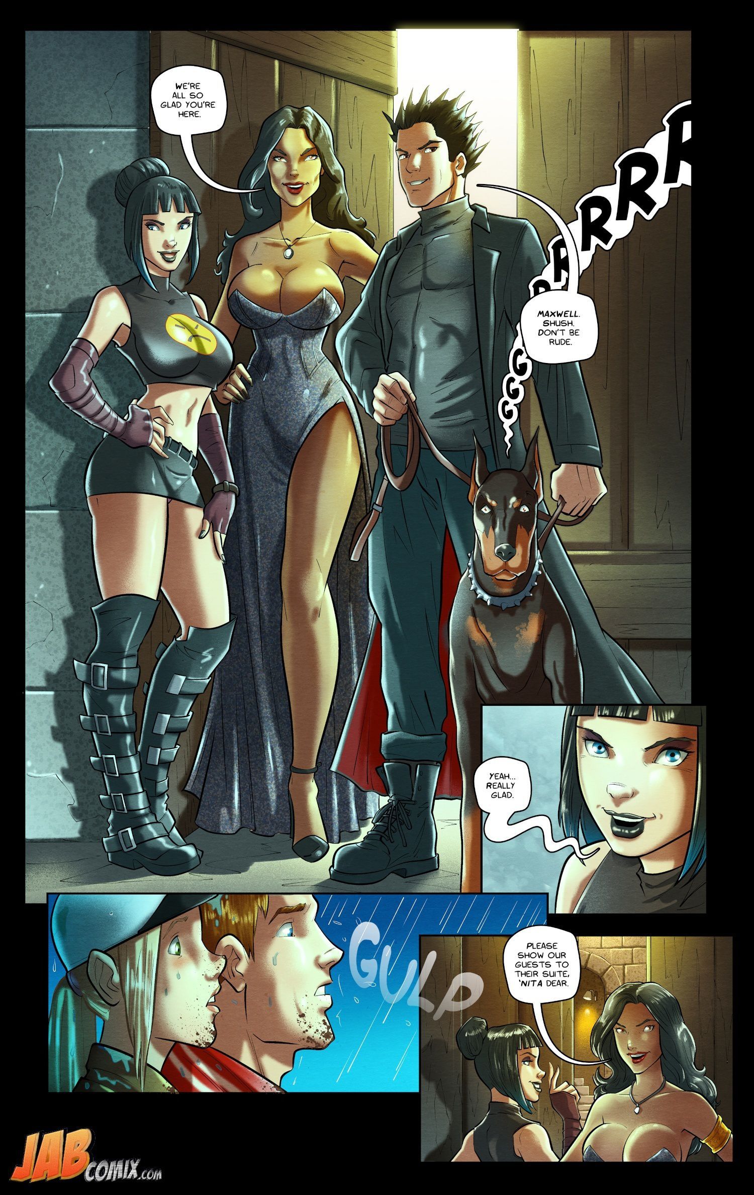 Curse Of The Black Mantis [JABComix] - Chapter 1 — Page 5
